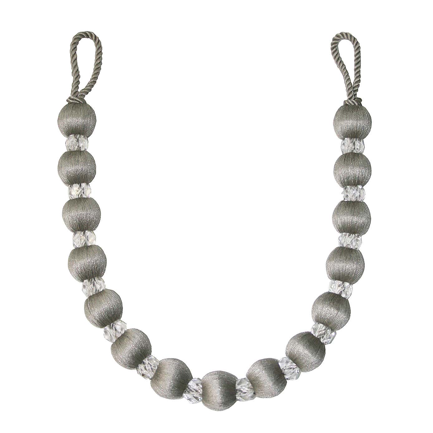 Opulence Crystal Tieback Platinum