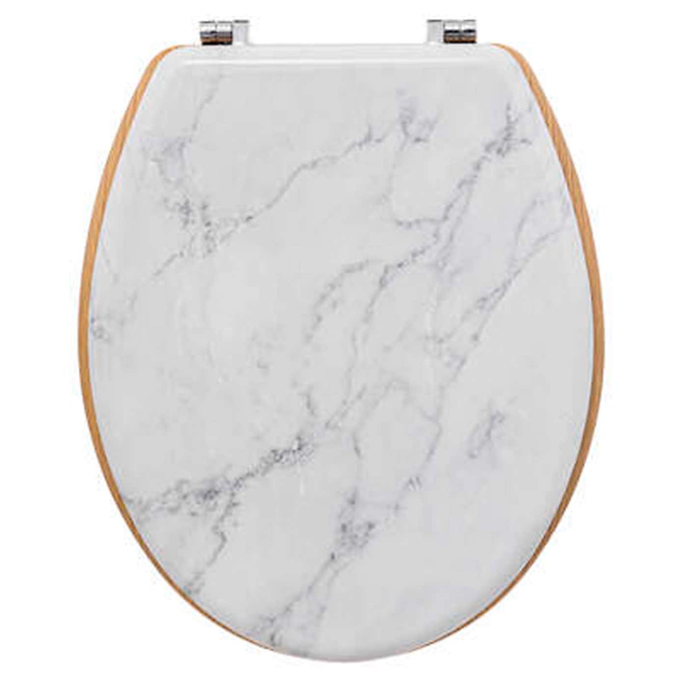 Lea Marble Effect Toilet Seat