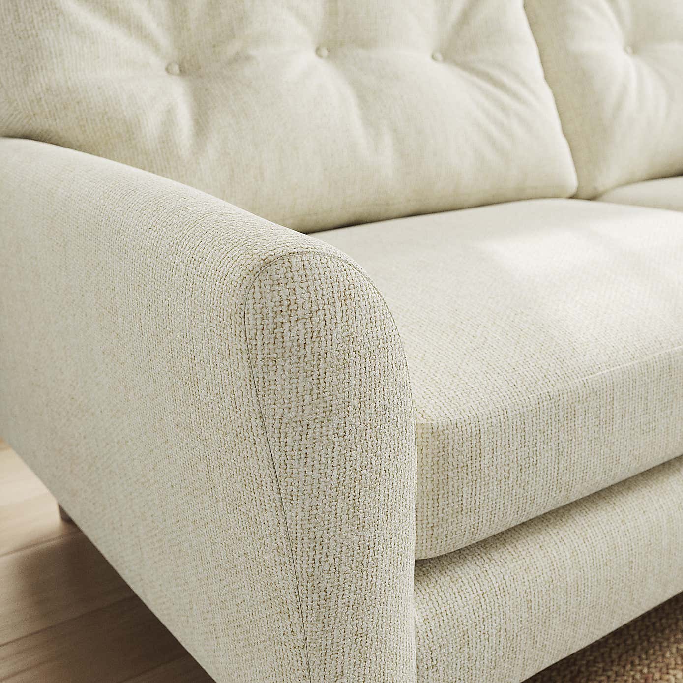 Sven Chunky Chenille 4 Seater Sofa