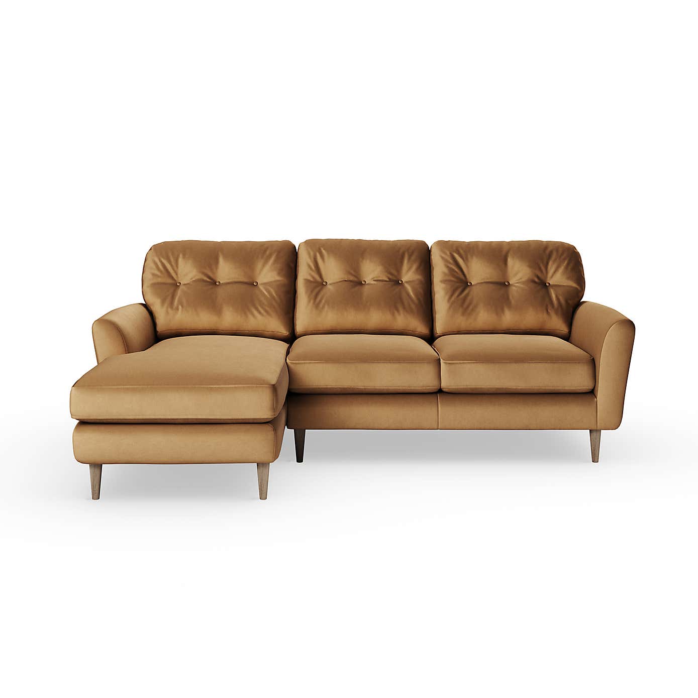 Sven Opulent Velvet Large Corner Chaise Sofa