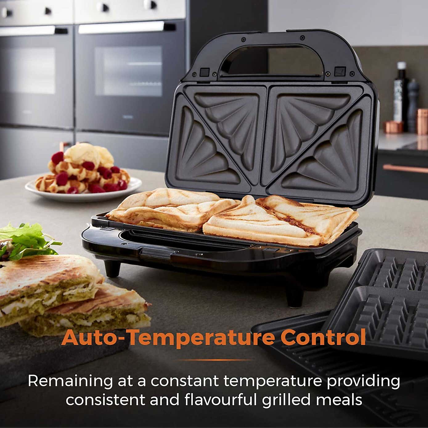 Tower 3 in1 Deep Fill Sandwich Maker