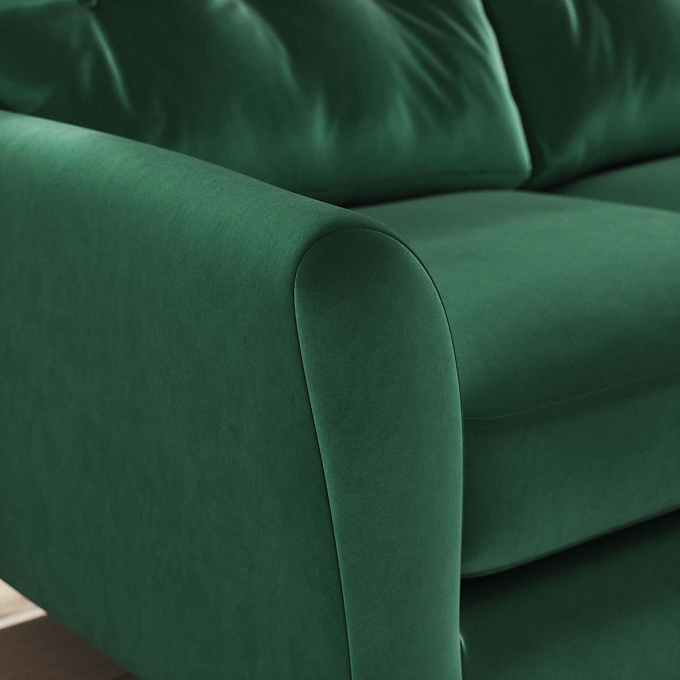 Sven Opulent Velvet Large Corner Chaise Sofa