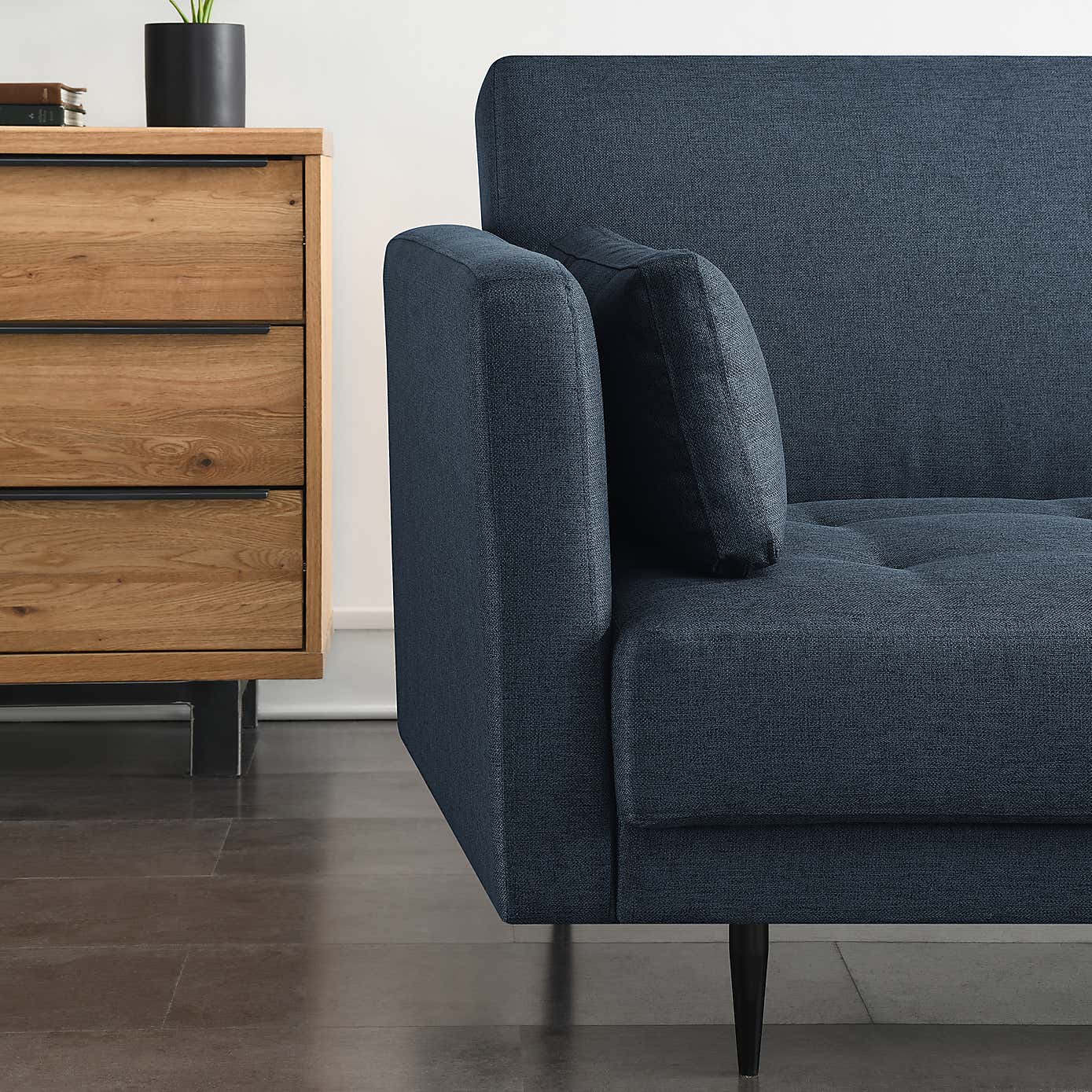 Selma Fabric Corner Double Sofa Bed