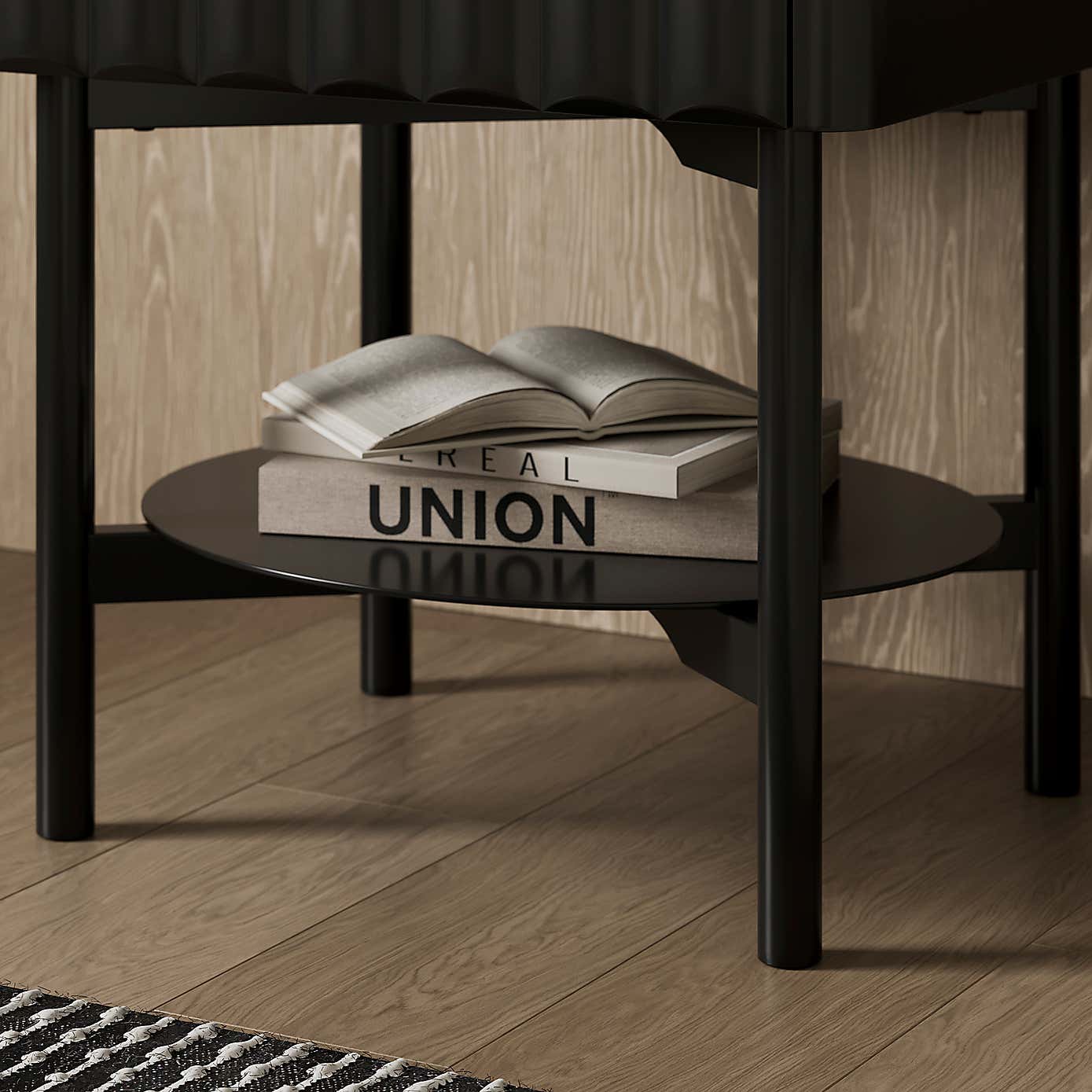 Alita 1 Drawer Bedside Table