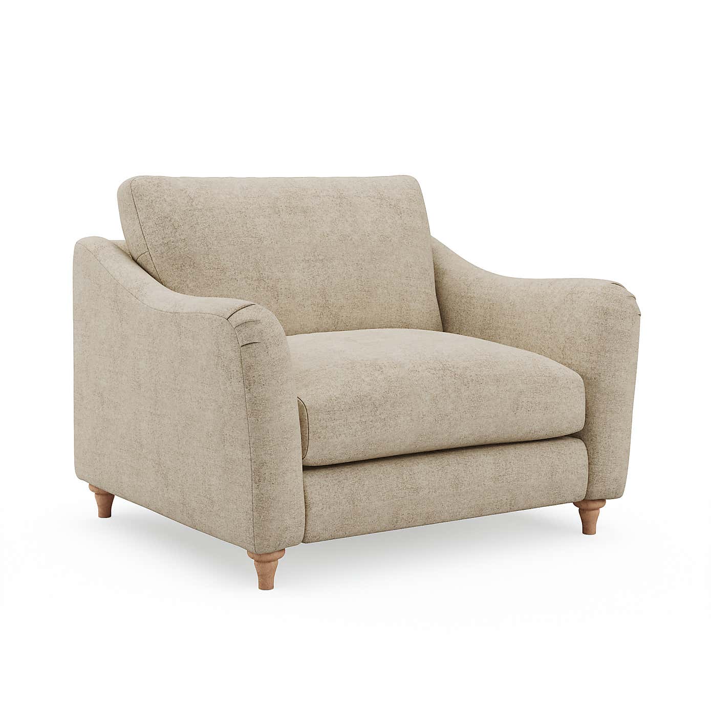 Hattie Tonal Plush Chenille Snuggle Sofa