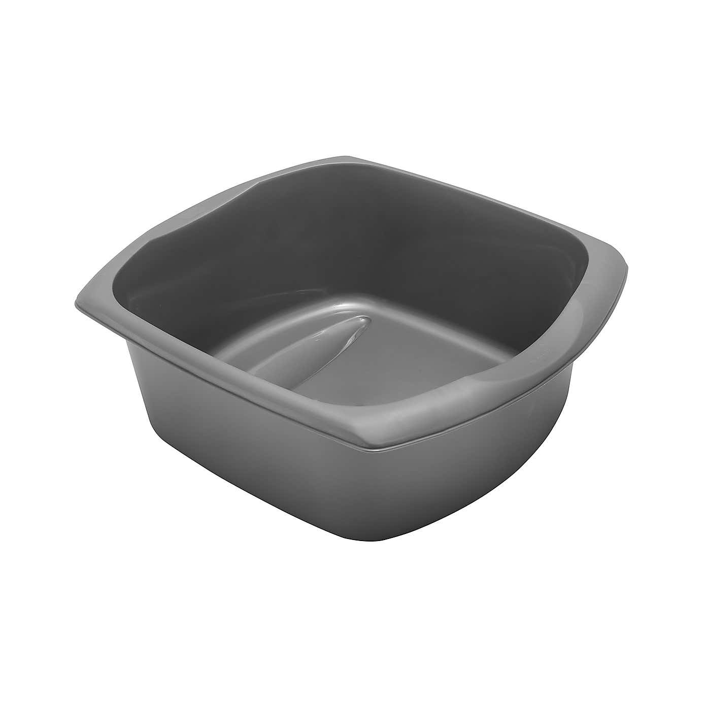 Addis Large Metallic Rectangular Washing Up Bowl