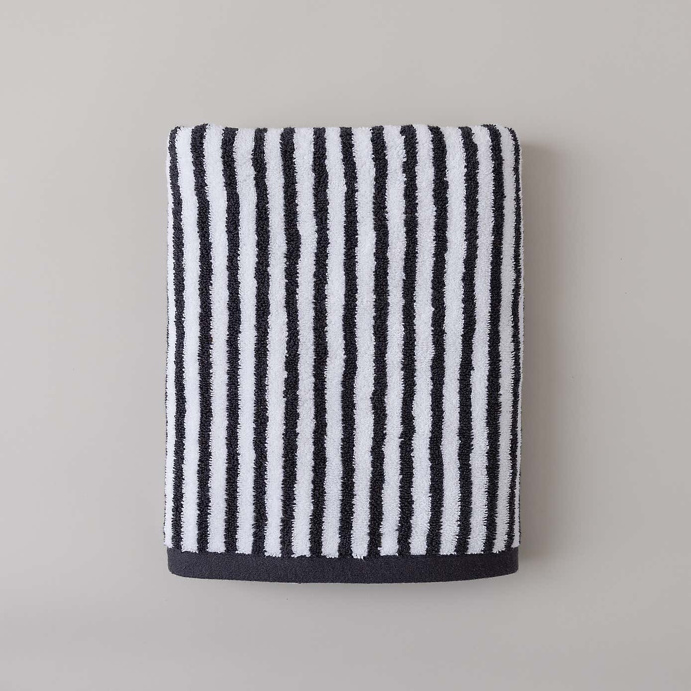 Reversible Striped Cotton Towel