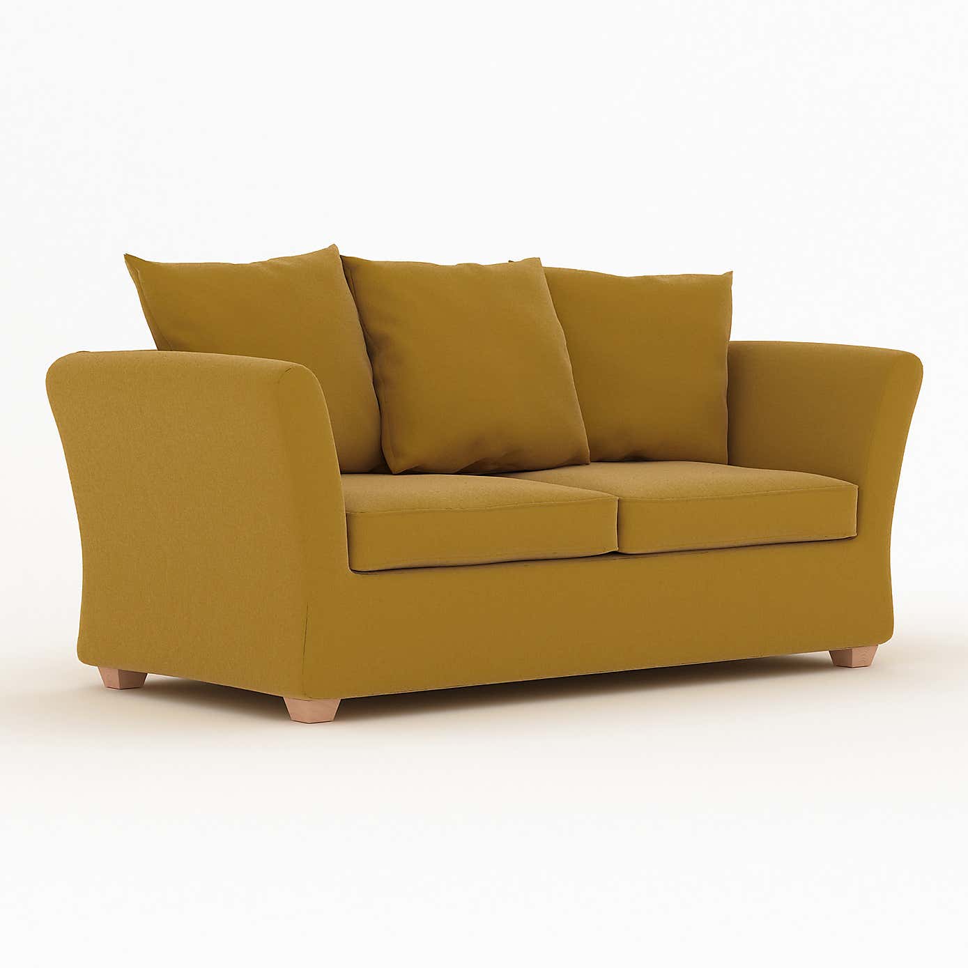 Emmett Velvet 2 Seater Double Sofa Bed