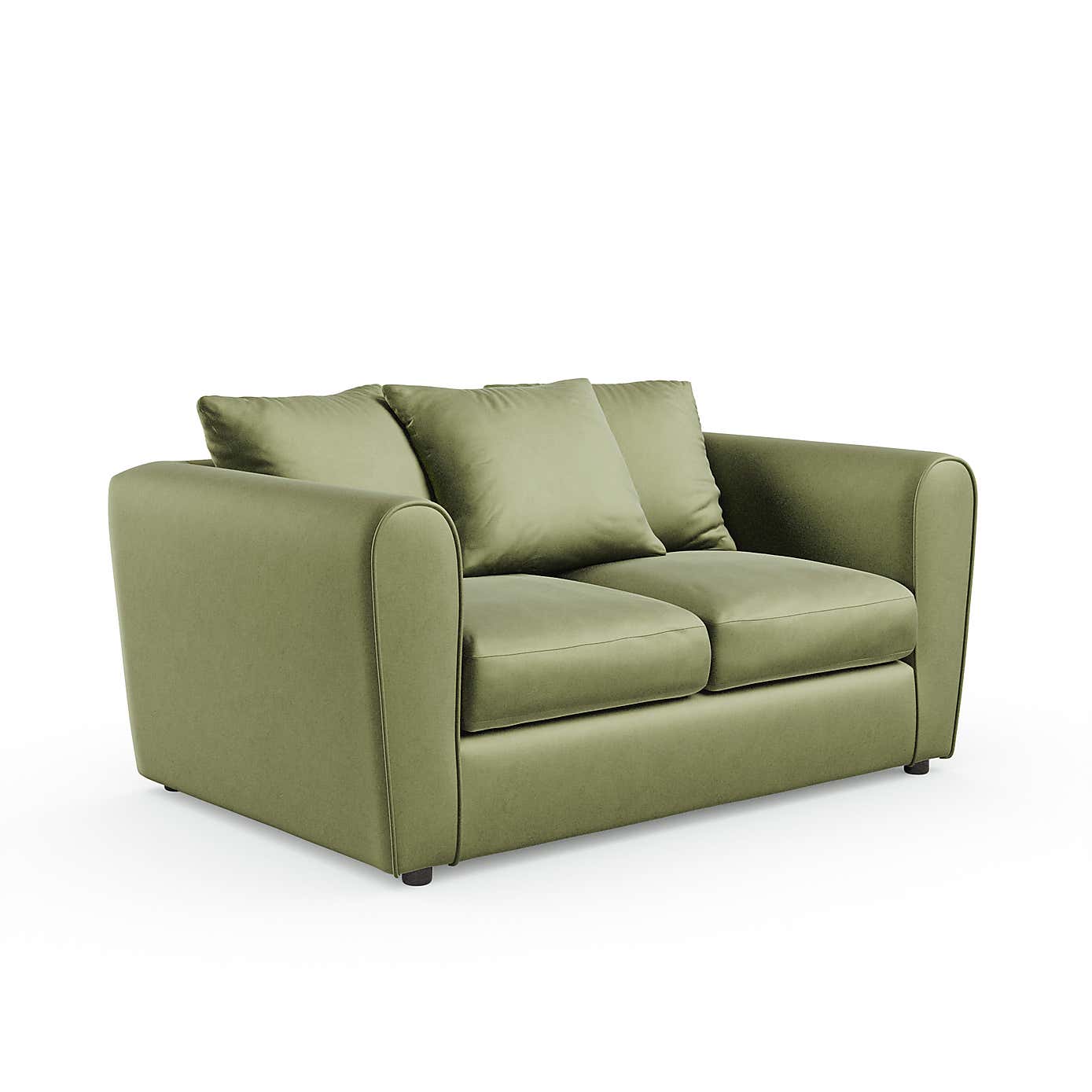 Blake Curved Arm Opulent Velvet 2 Seater Sofa