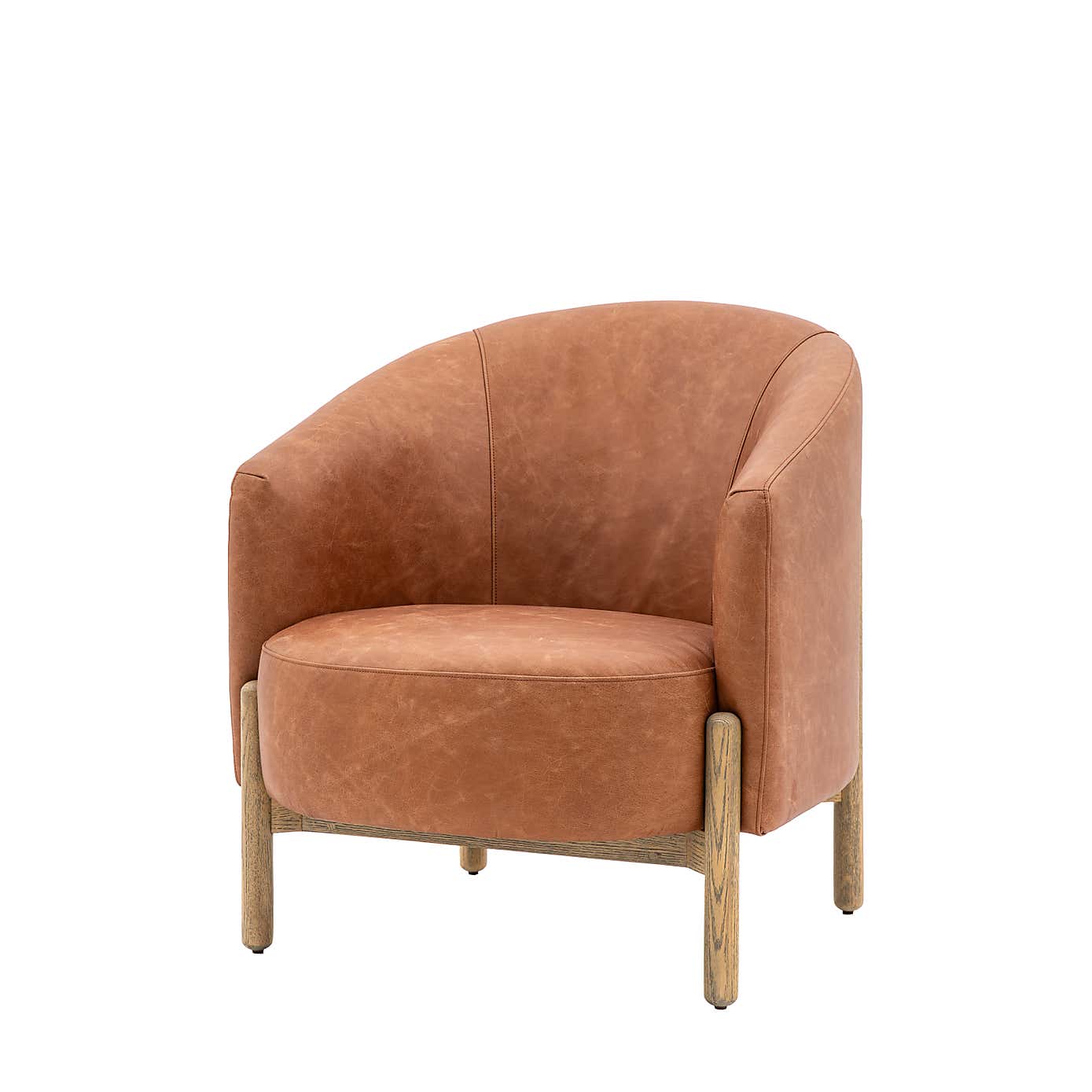 Belmont Armchair, Leather