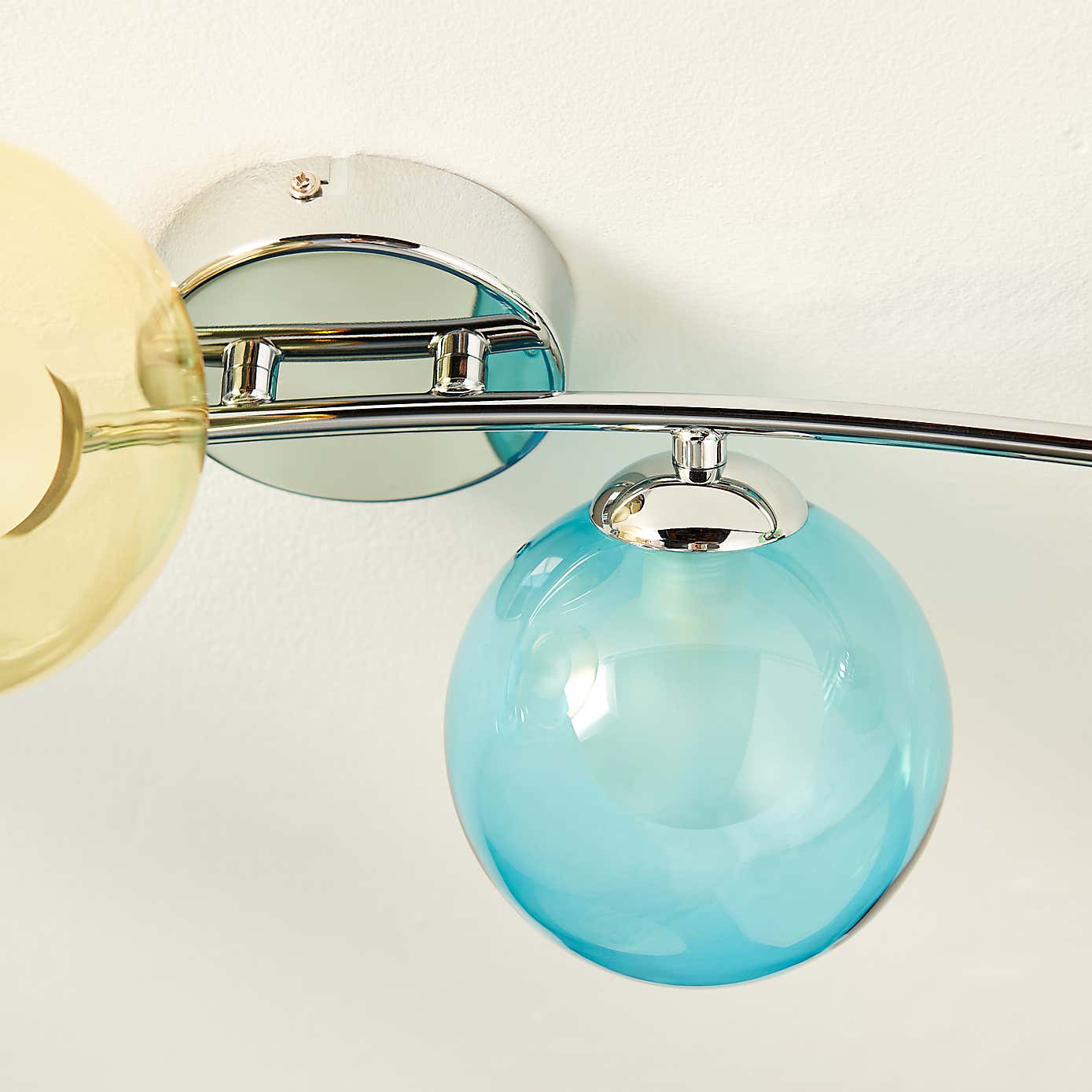 Eliza 4 Light Dimmable Semi Flush Ceiling Light