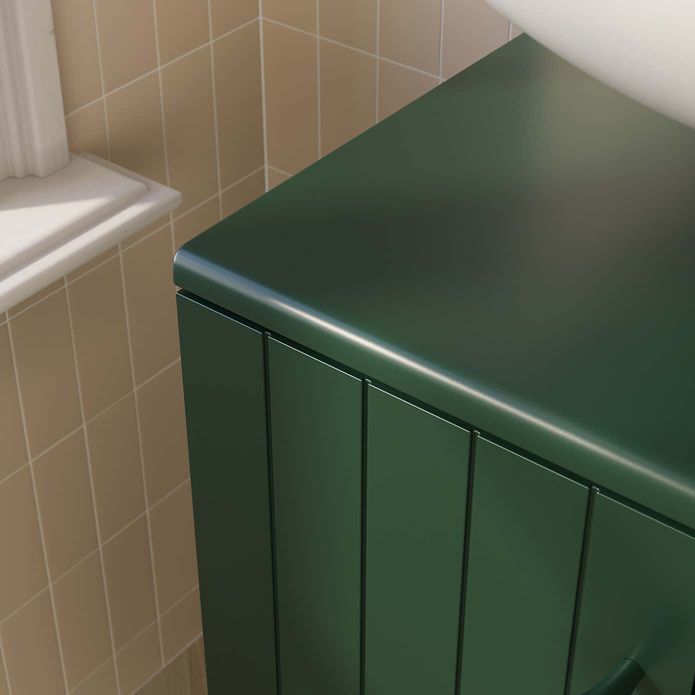 Scallop Under Sink Unit