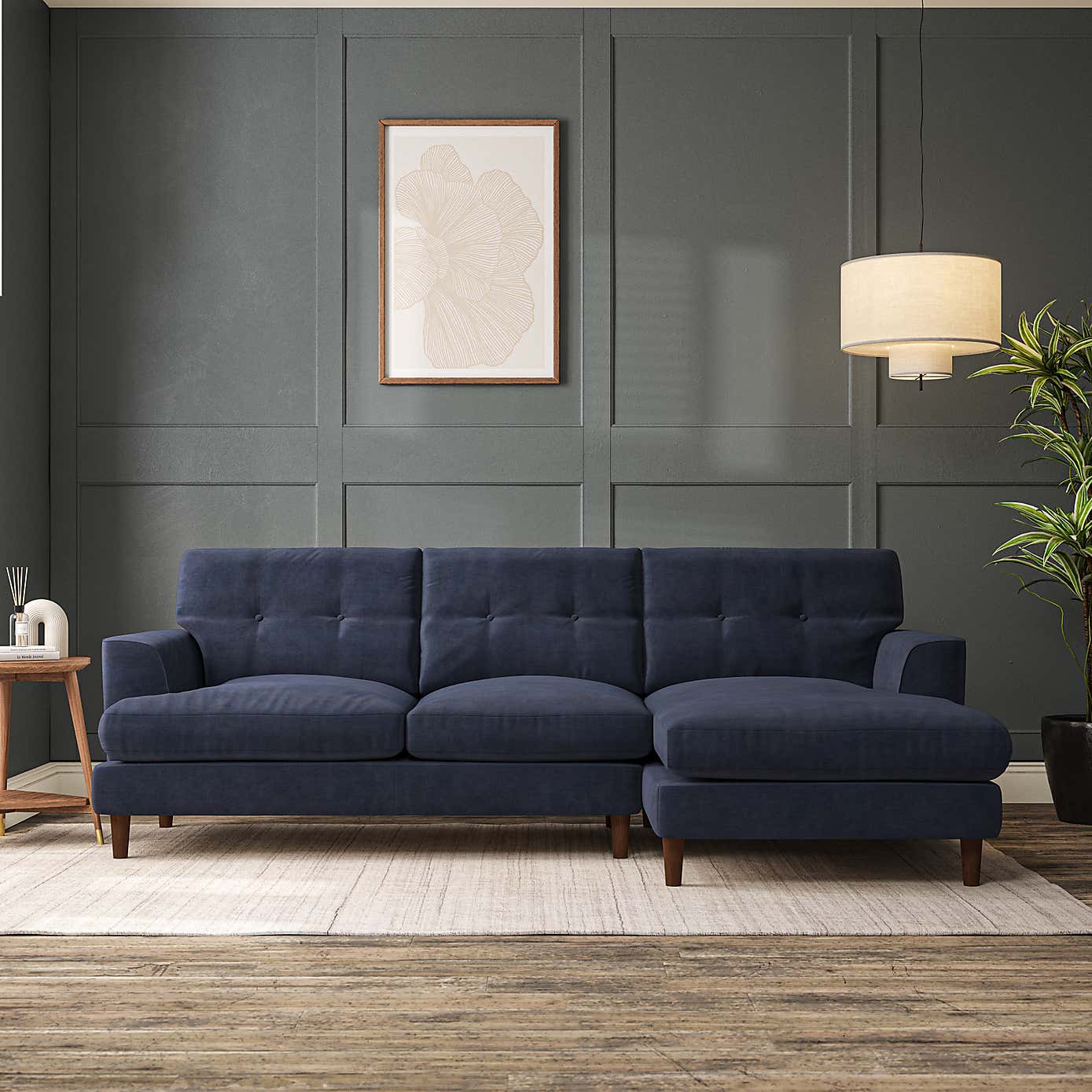 Cooper 3 Seater Chaise Sofa