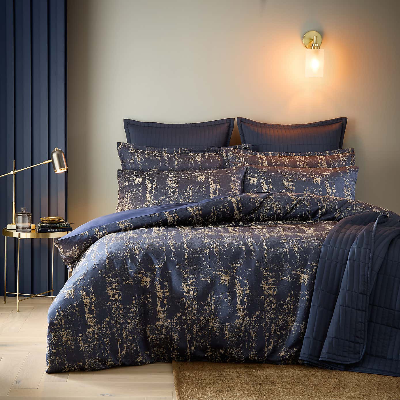 Mineral Abstract Duvet Cover and Pillowcase Set