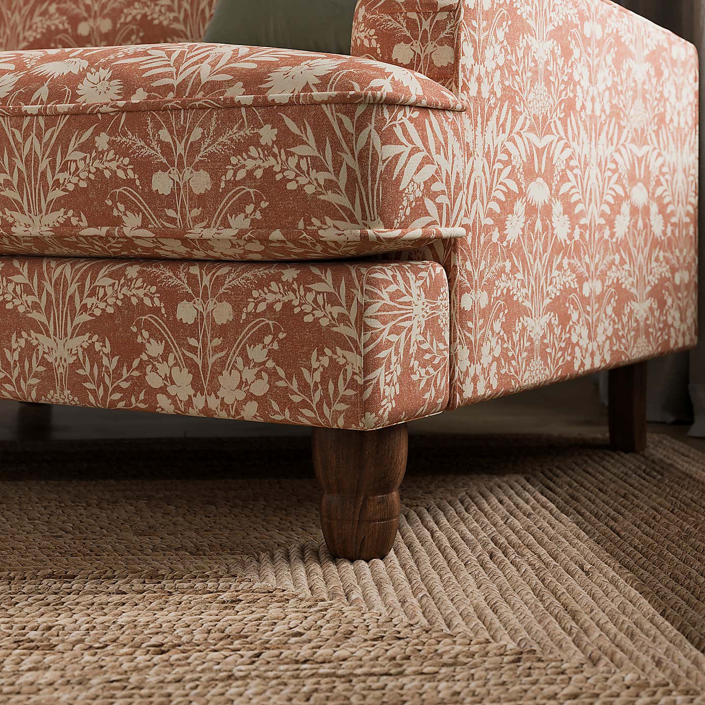 Beatrice Freya Floral Snuggle Sofa