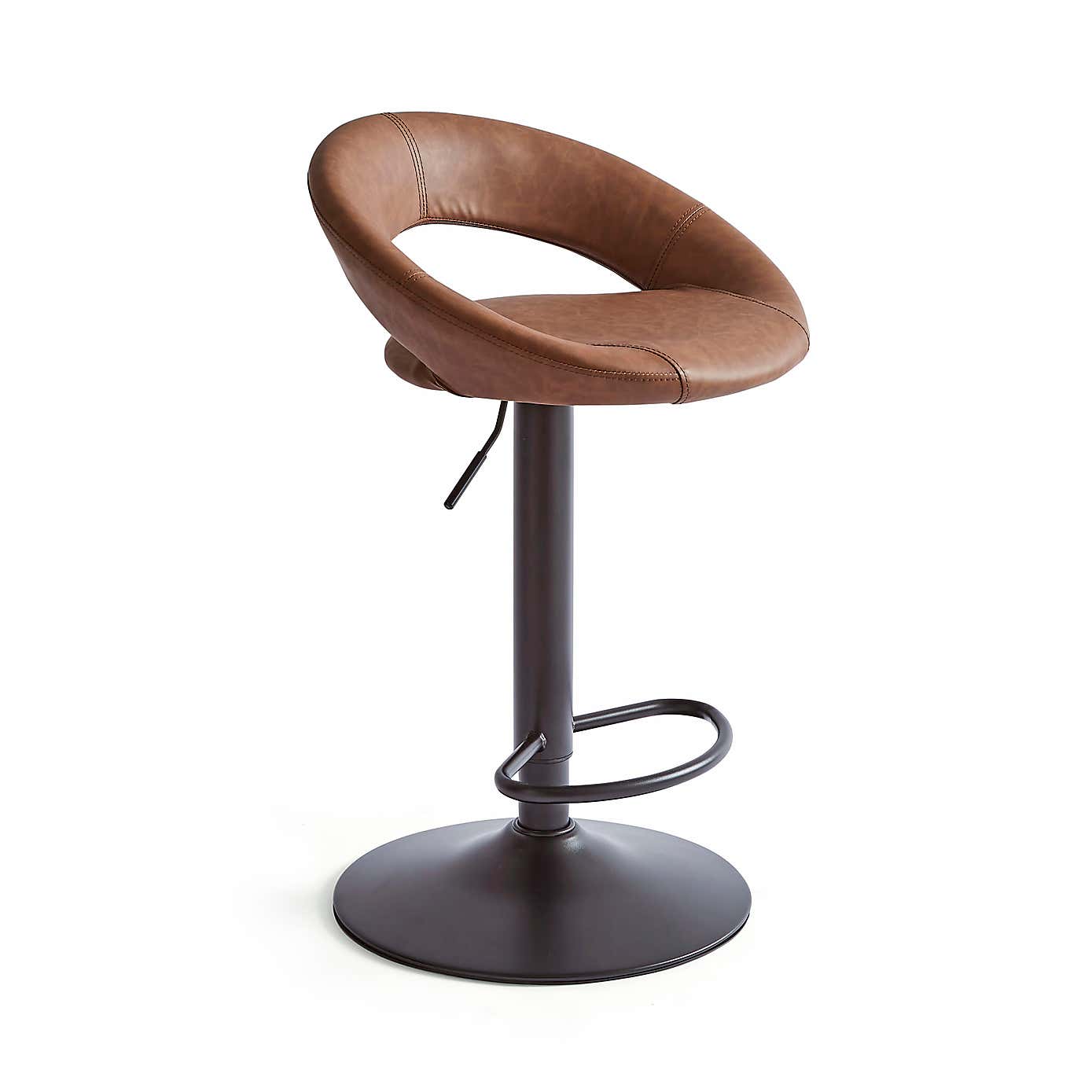 Knox PU Leather Bar Stool