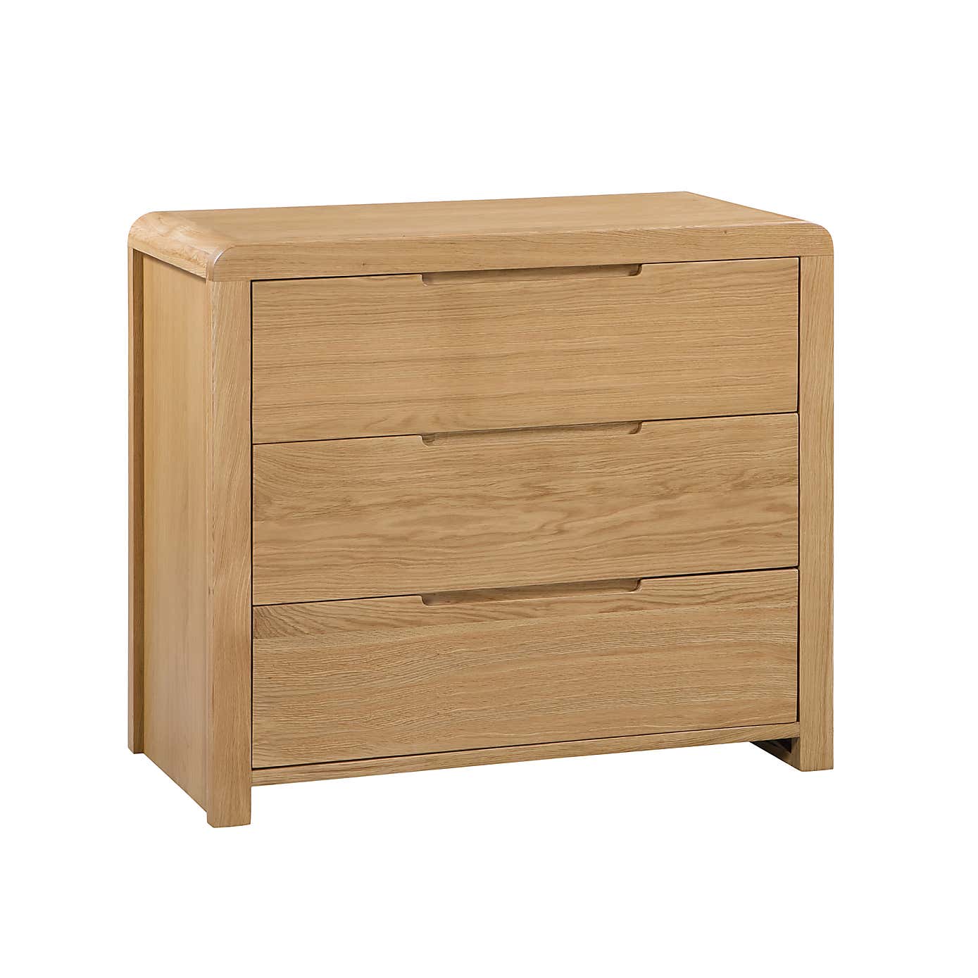 Curve 3 Drawer Chest of Drawers