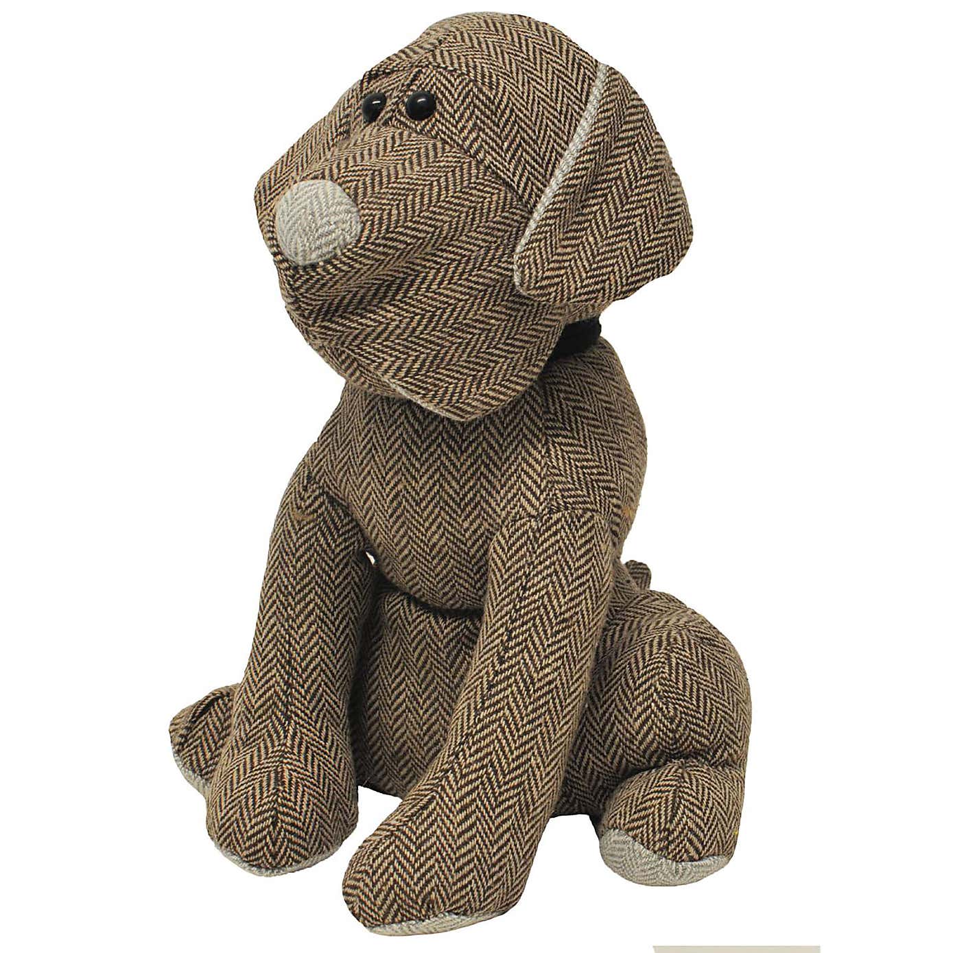 Herringbone Dog Doorstop