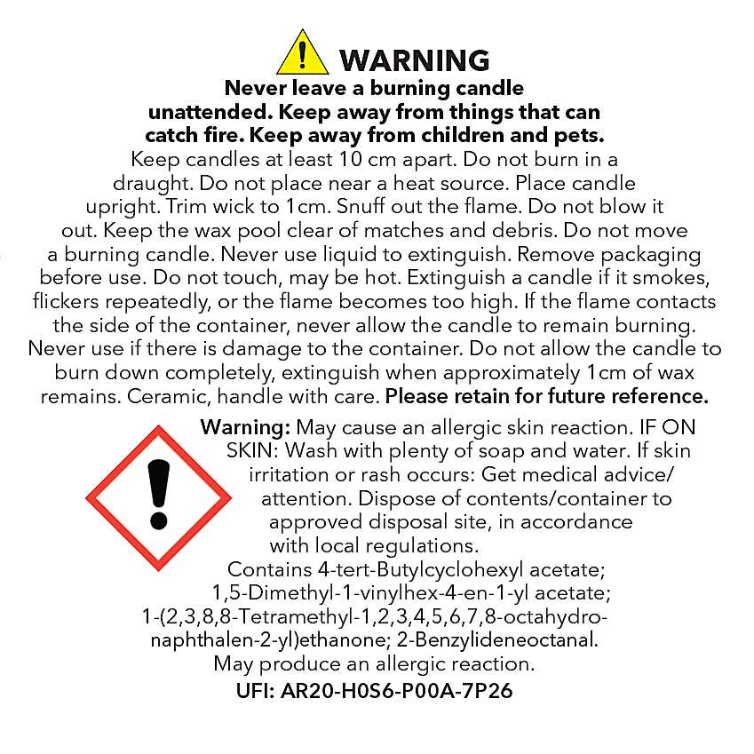 Churchgate Oud and Bergamot Crackle Candle