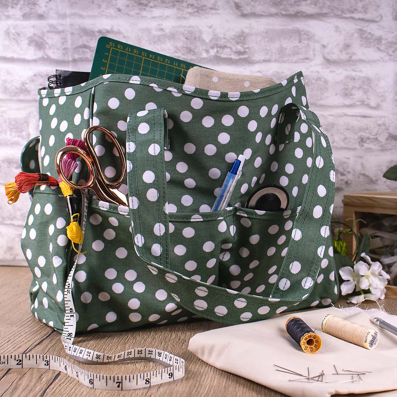 Spots Craft Bag