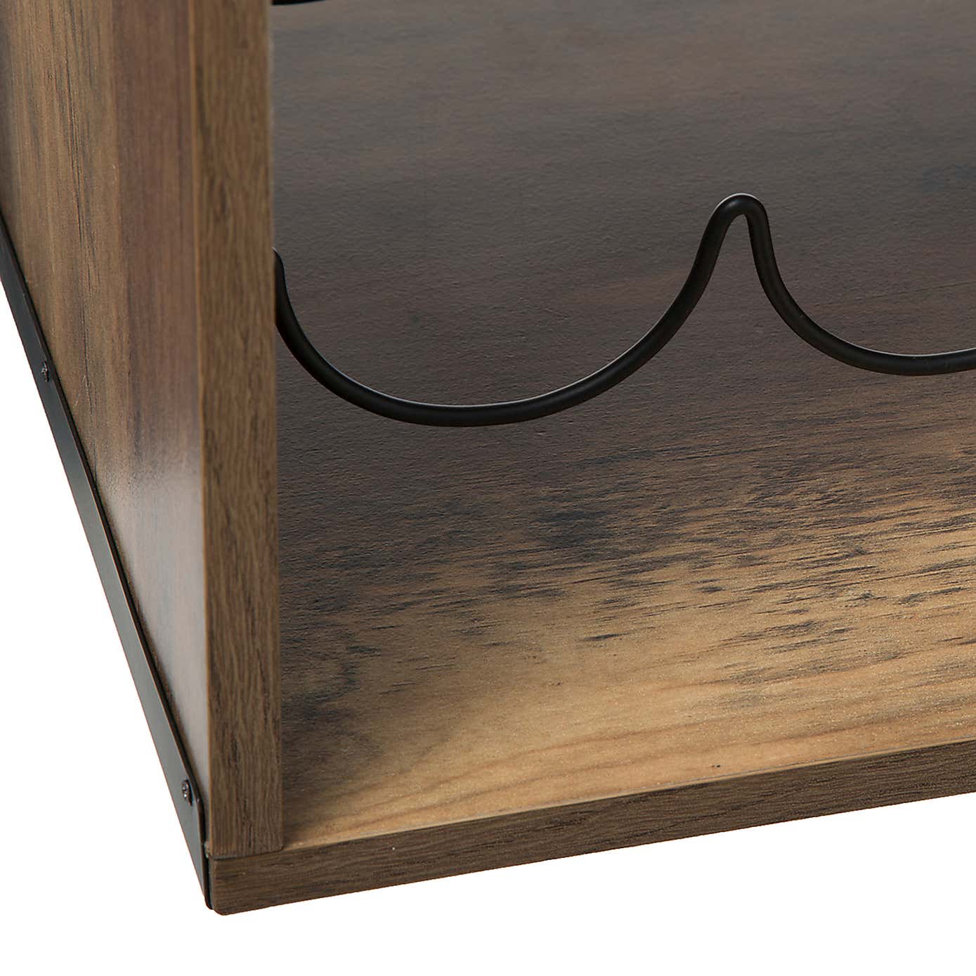 Indus Metal & Wood 6 Bottle Wine Rack