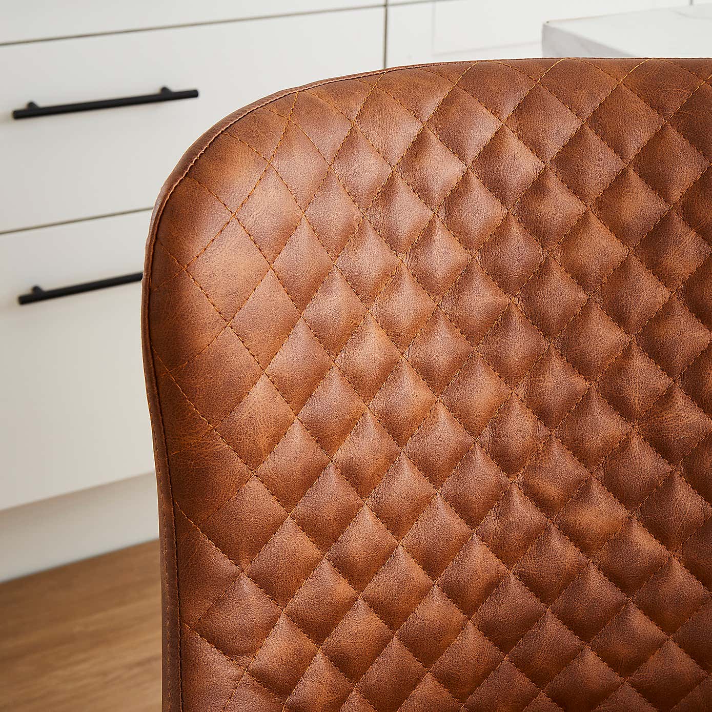 Montreal Counter Height Bar Stool, Faux Leather