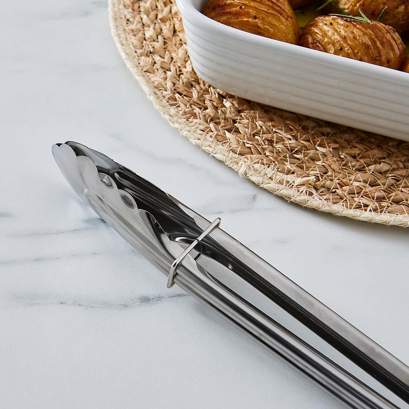 Essentials Stainless Steel Tongs