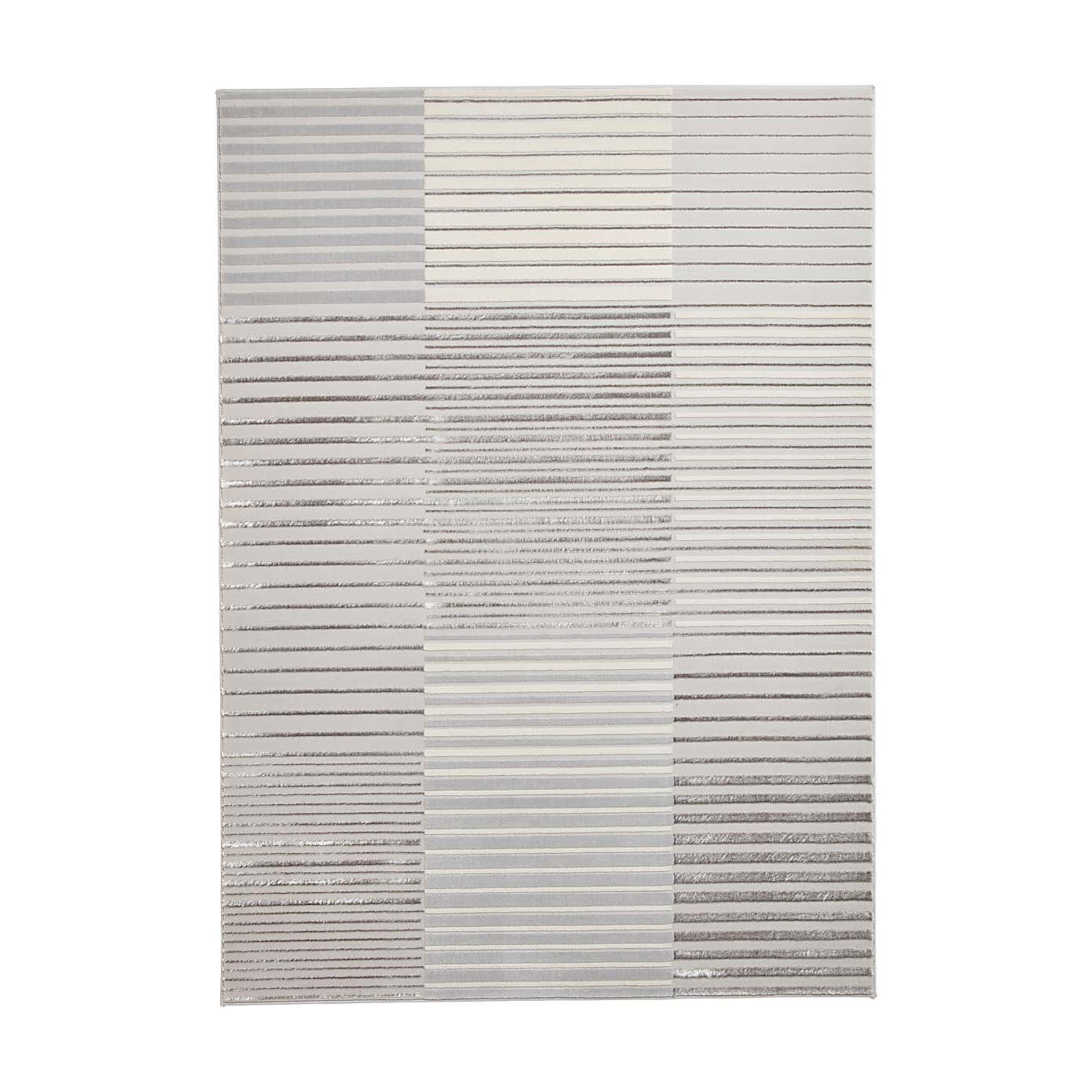 Apollo Abstract Stripe Washable Rug