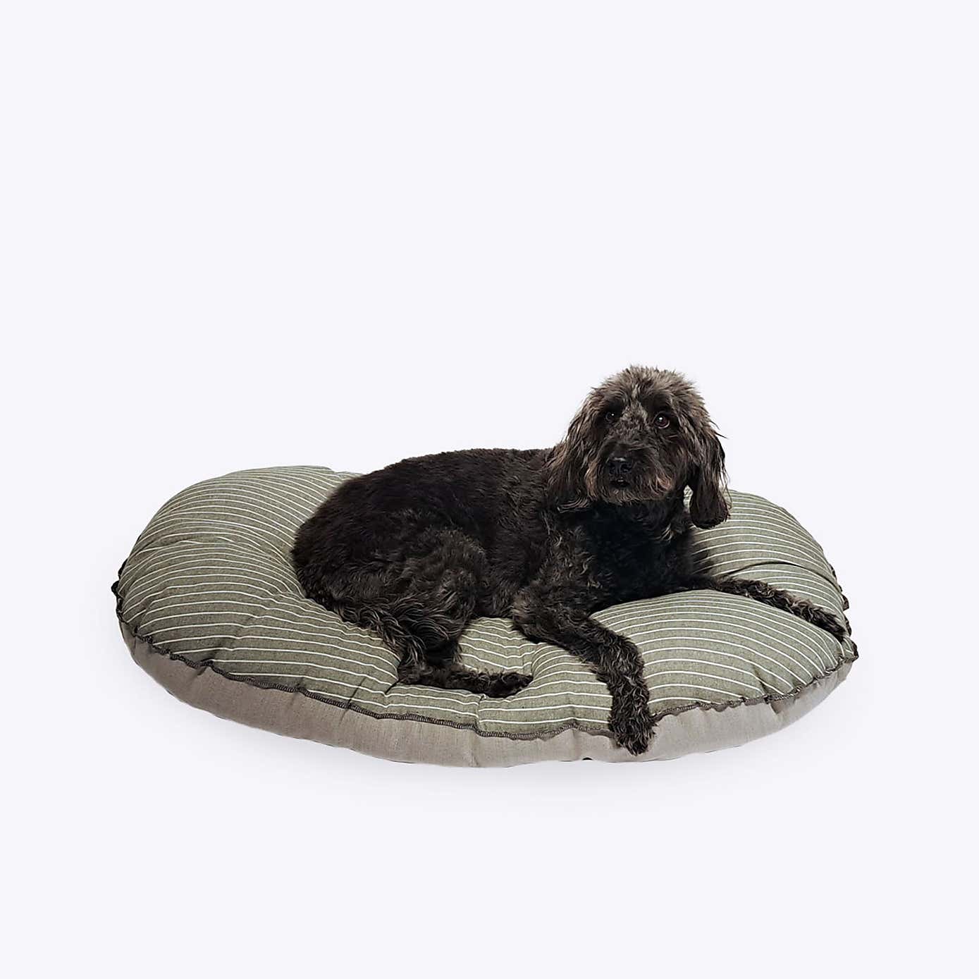 Danish Design Rustic Stripes Quilted Dog Mattress