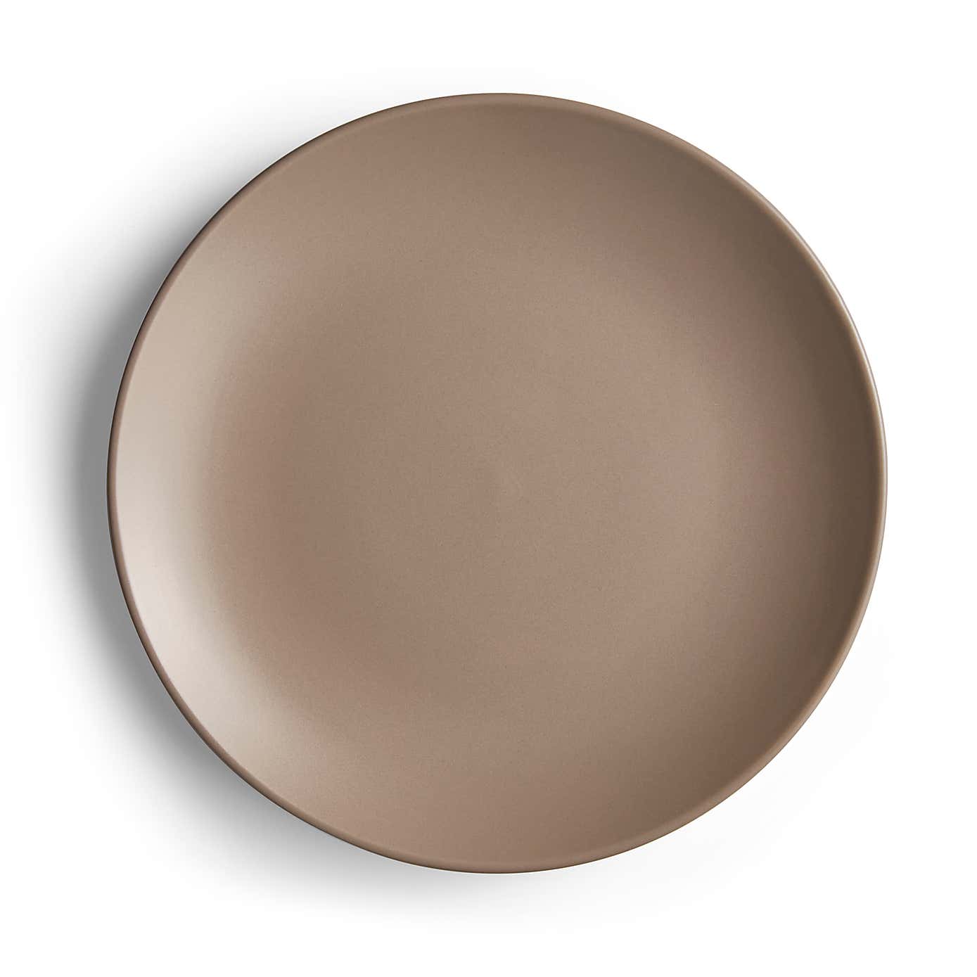 Stoneware Charcoal Dinner Plate