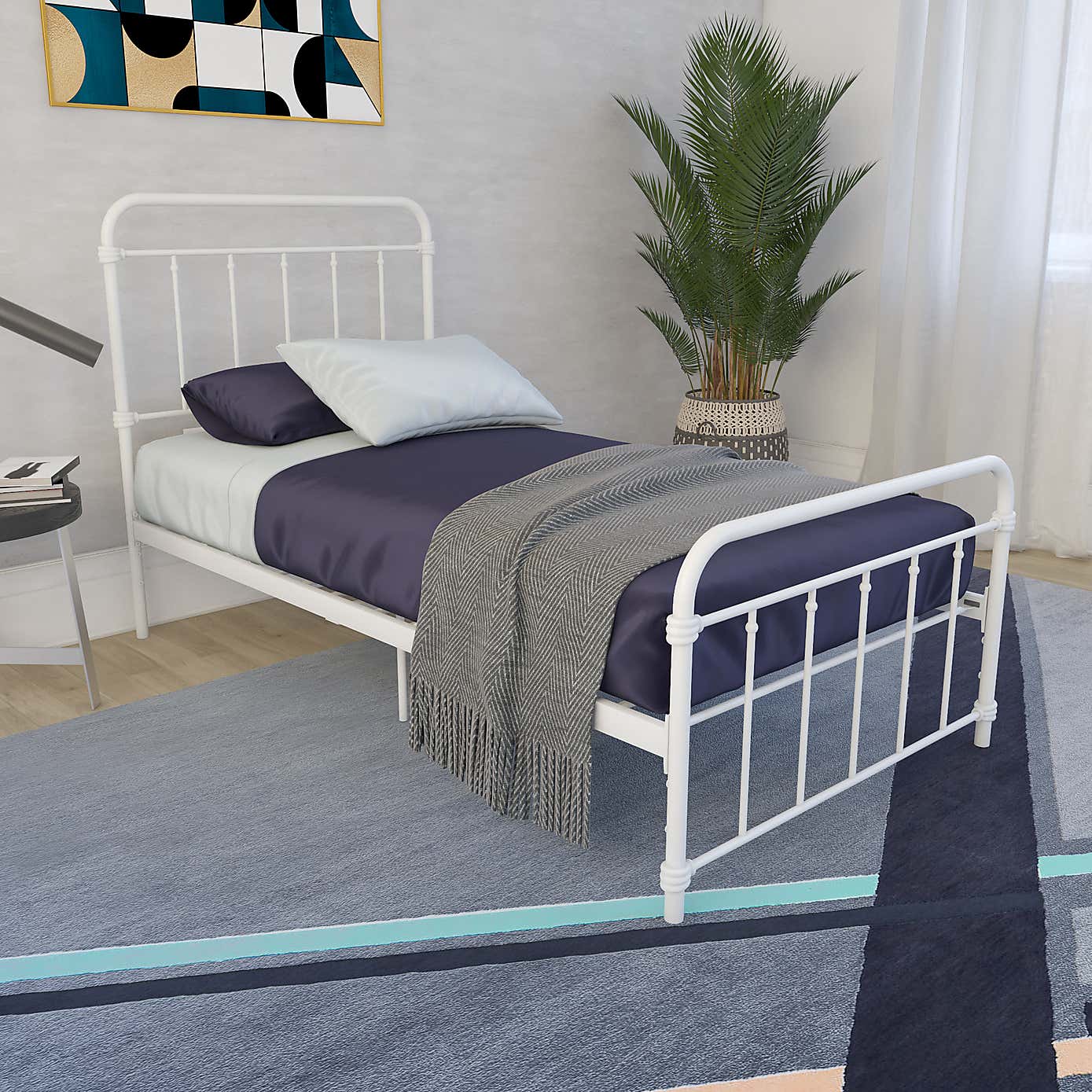 Dorel Home Wallace Metal Bed