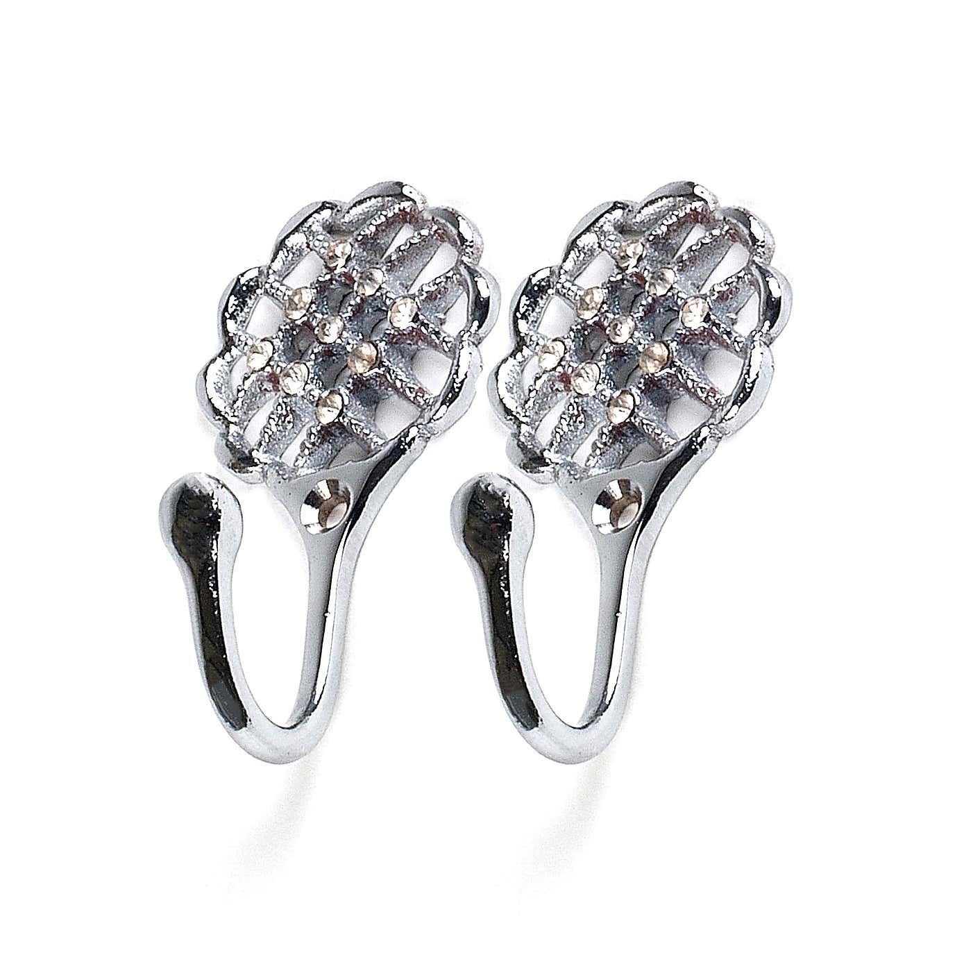 Silver Lattice Hooks