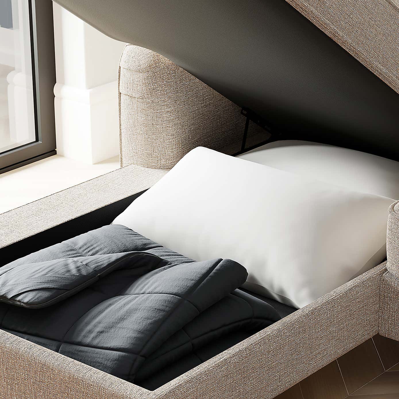 Tonal Textured Weave Fabric Sample