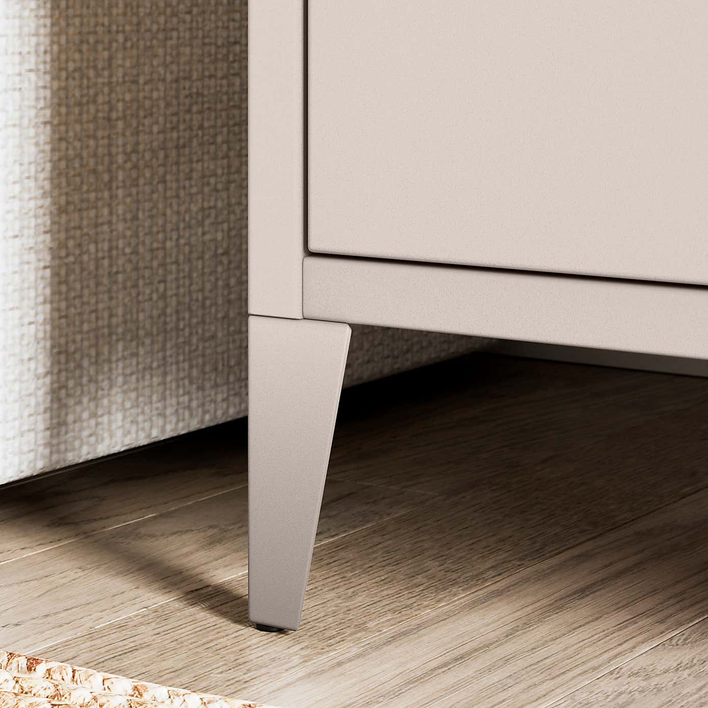 Helga Metal Bedside Table