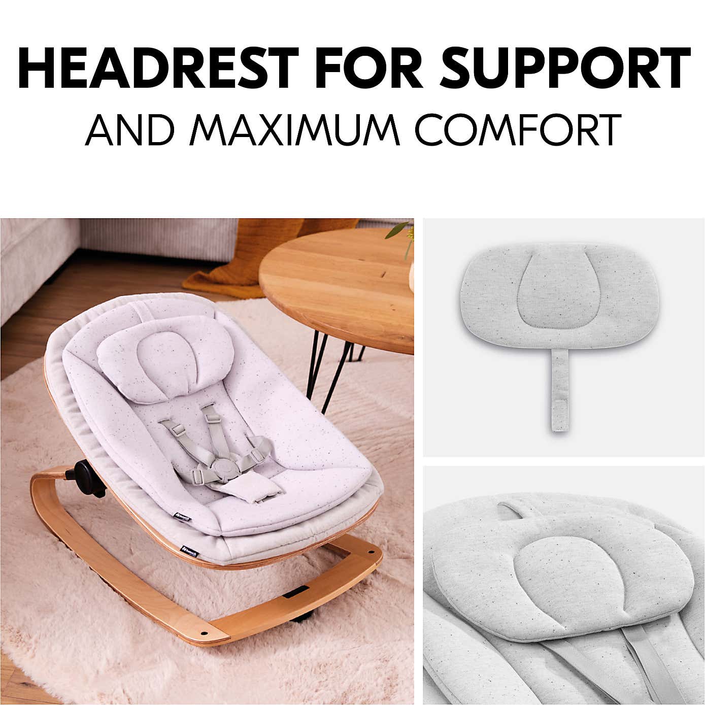 Hauck Wooden Highchair Bouncer