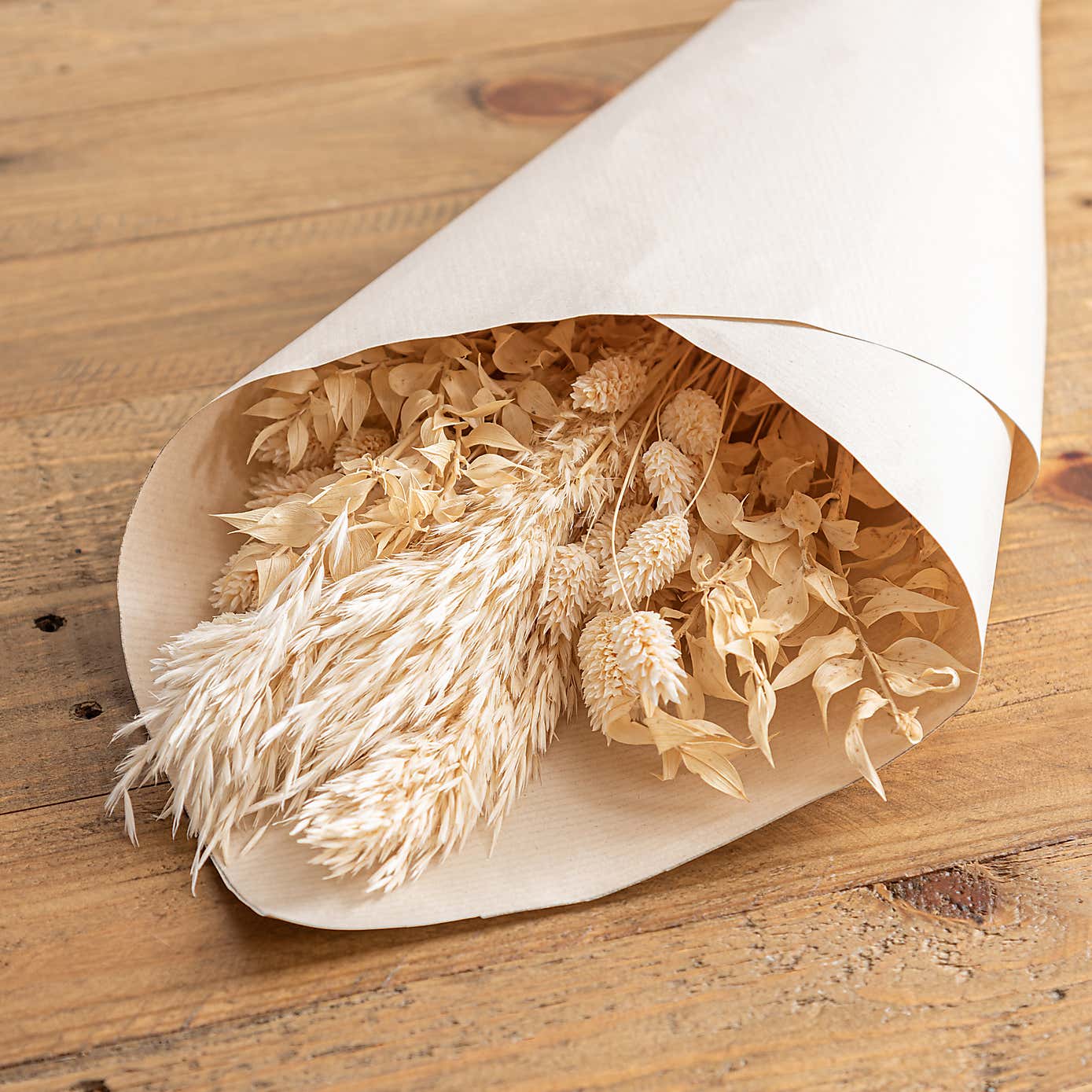 Dried Wheat and Grass Bouquet