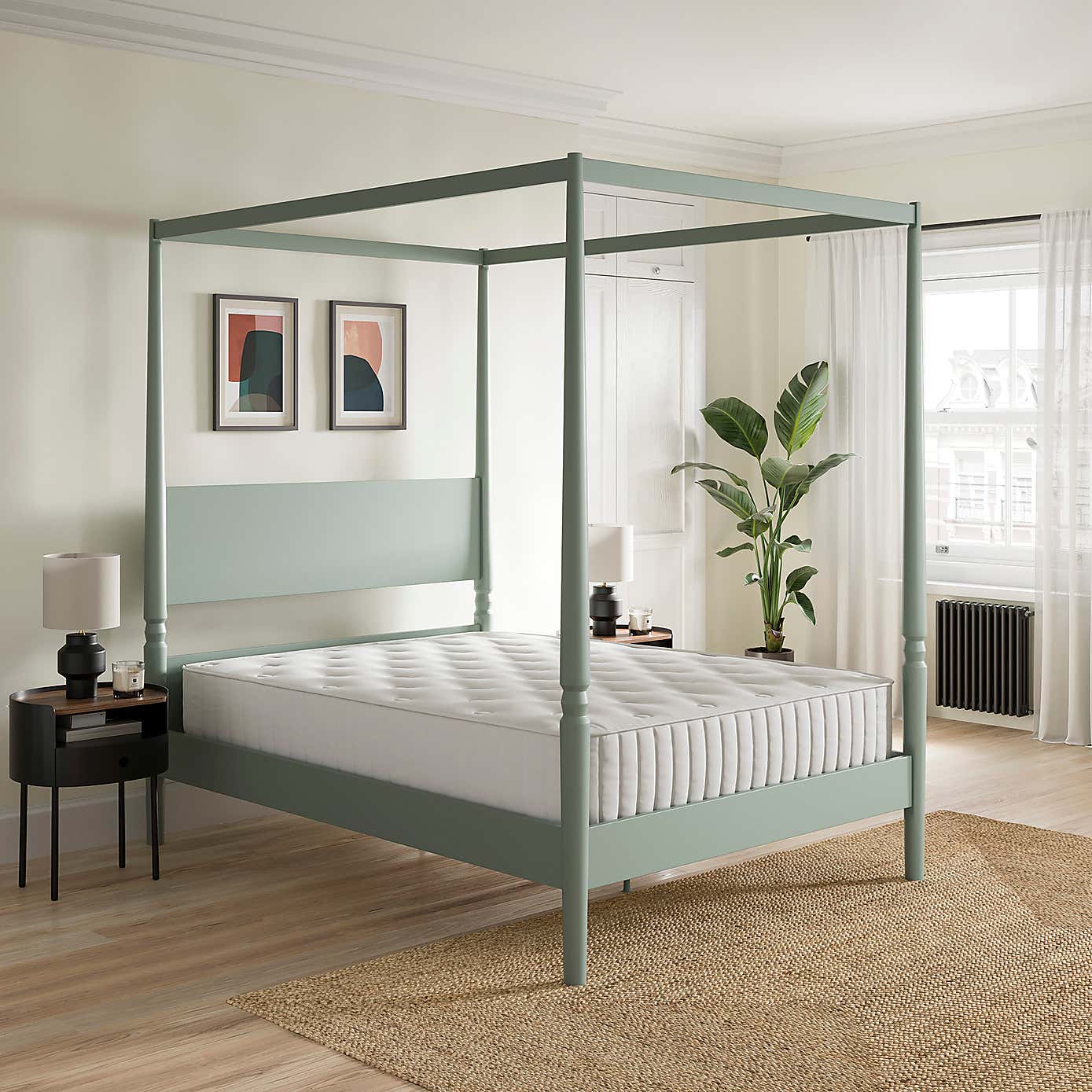 Pip 4 Poster Wooden Bed Frame