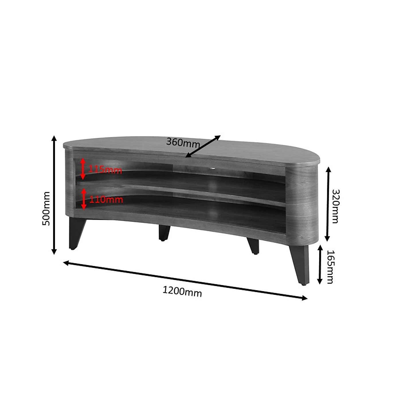 San Francisco TV Stand for TVs up to 60"