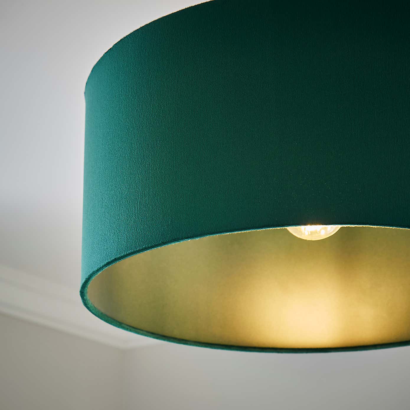 Nesa Shallow Velvet Lamp Shade