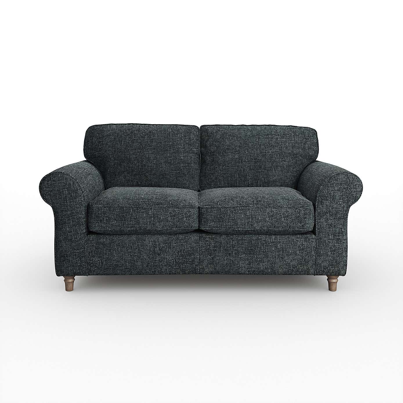 Flori 2 Seater Sofa, Chunky Chenille