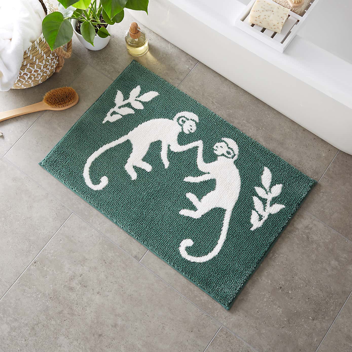 Monkey Bath Mat