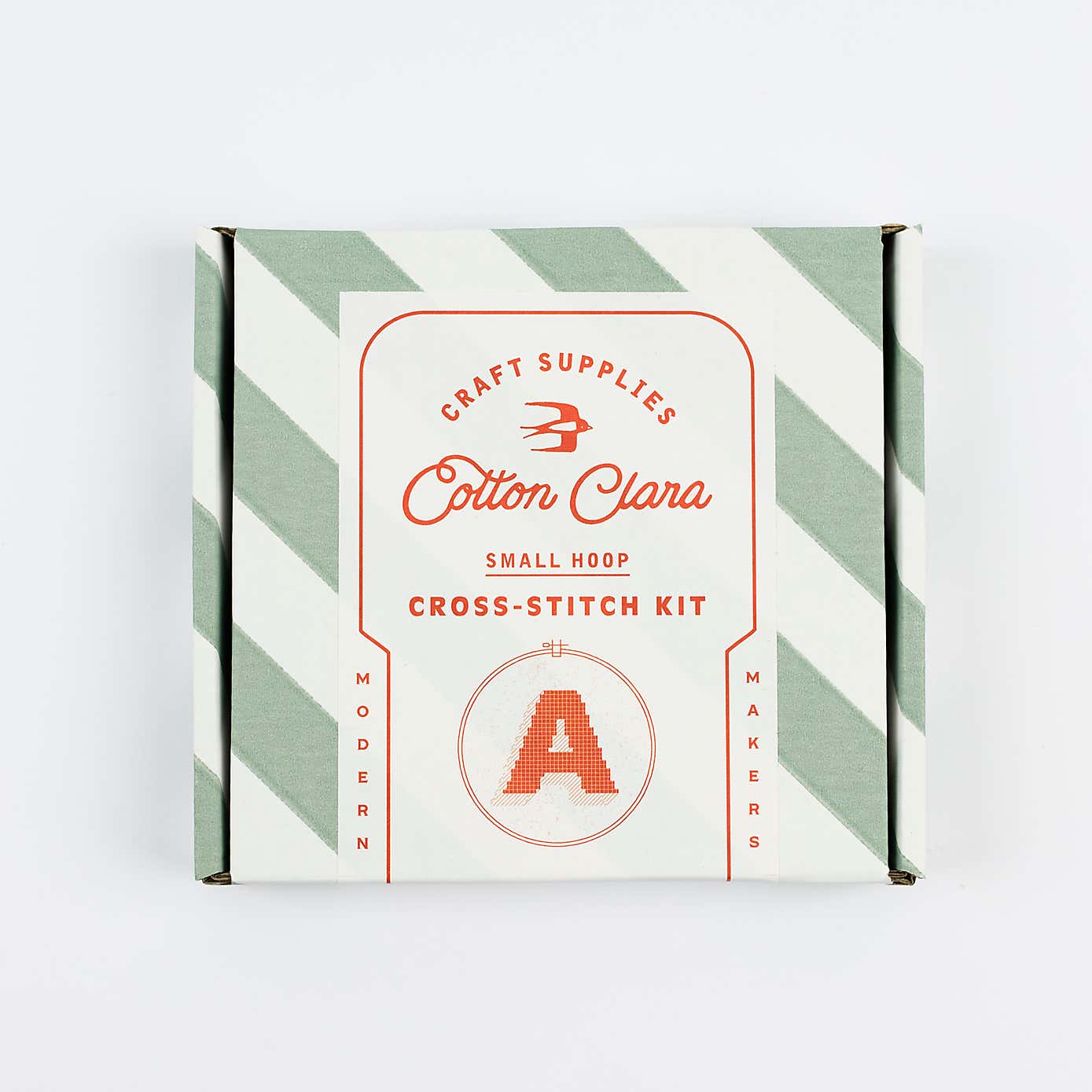 Cotton Clara Drop Shadow Alphabet Cross Stitch Kit