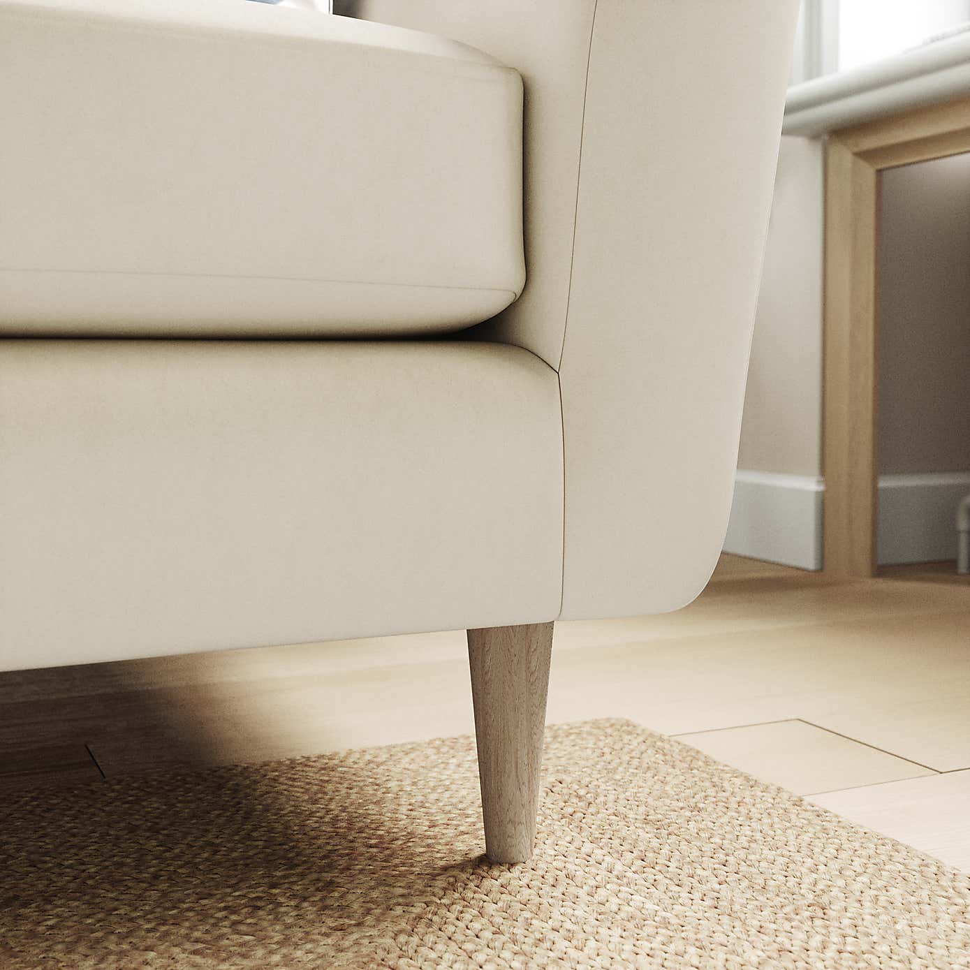 Sven Opulent Velvet Snuggle Chair