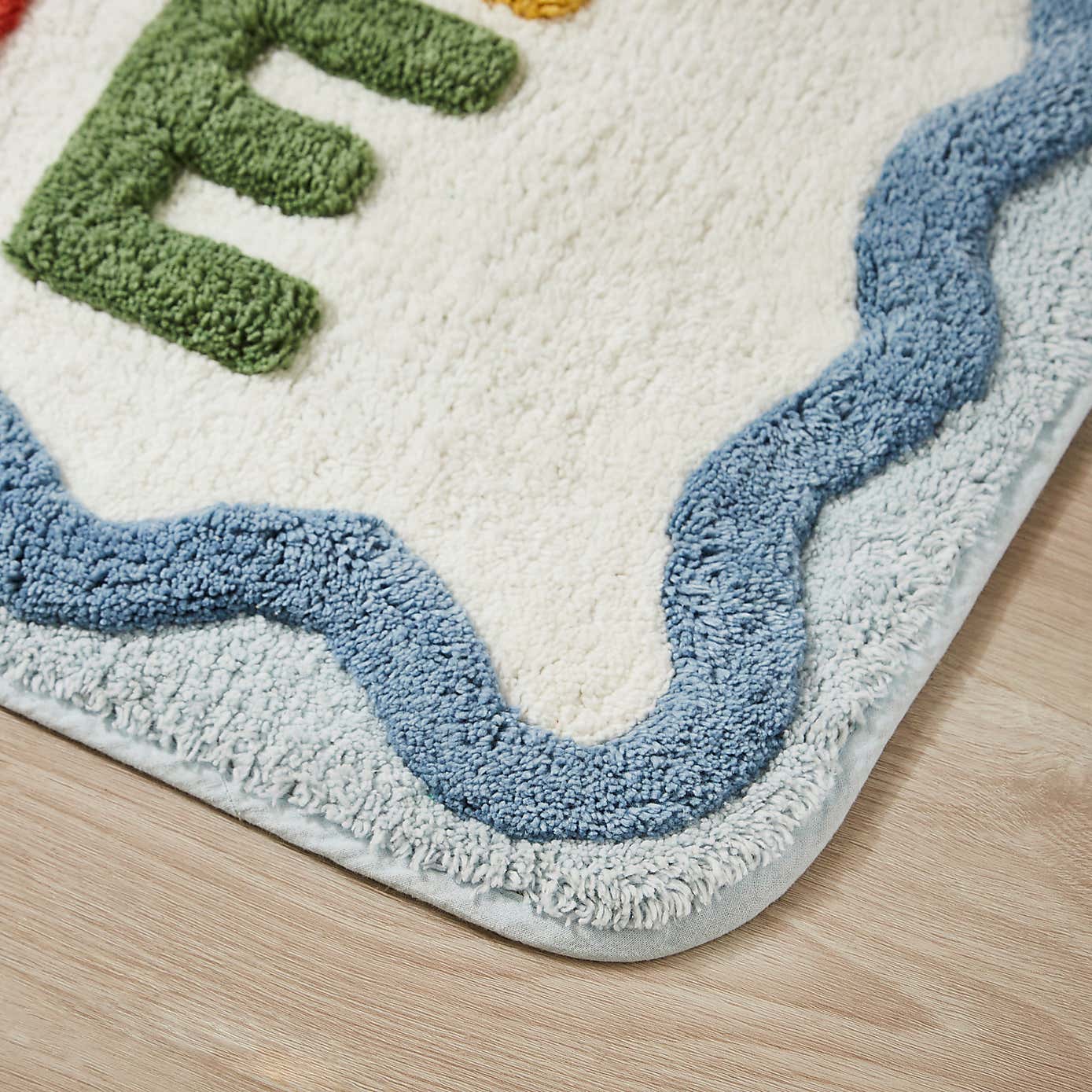 Bath Time Slogan Bath Mat