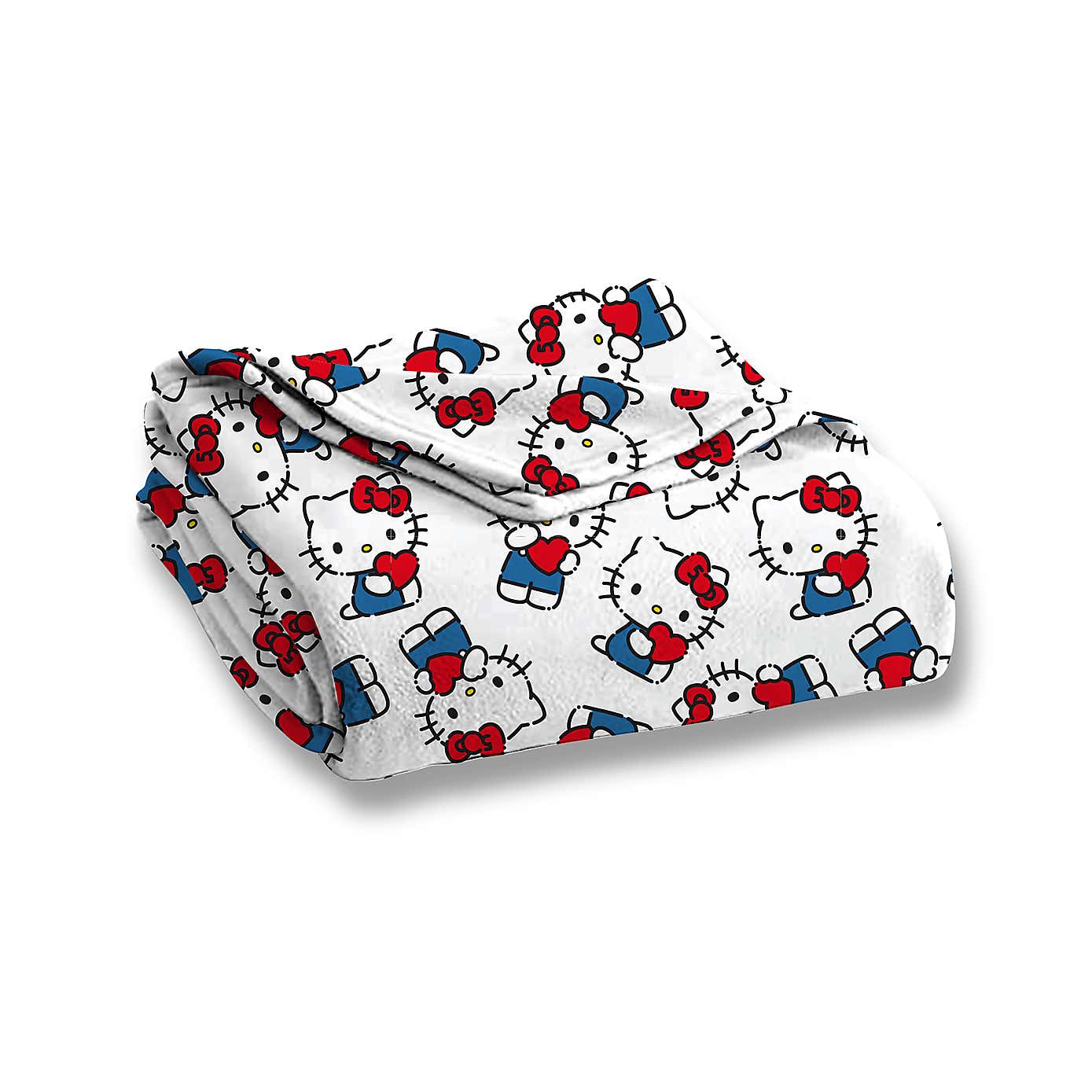 Hello Kitty Heartheld Fleece Blanket