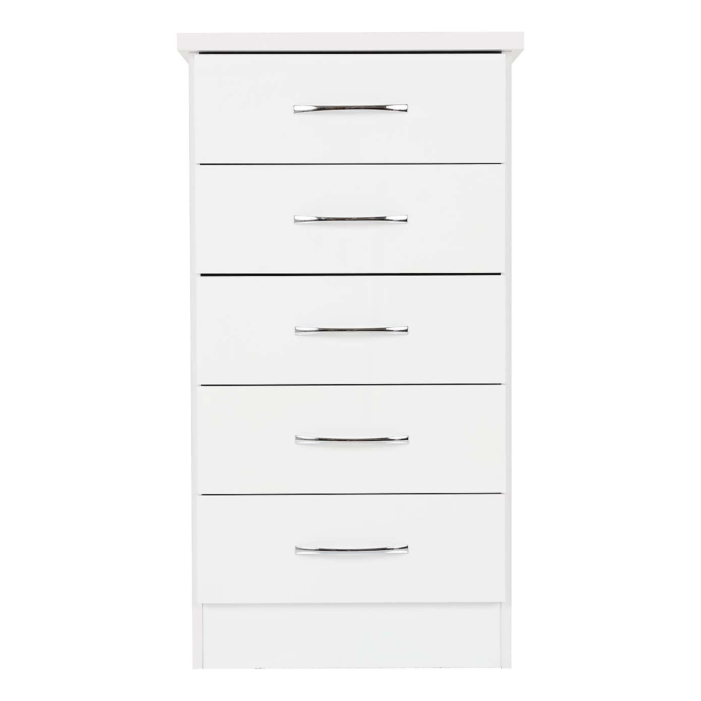 Nevada Slim 5 Drawer Chest