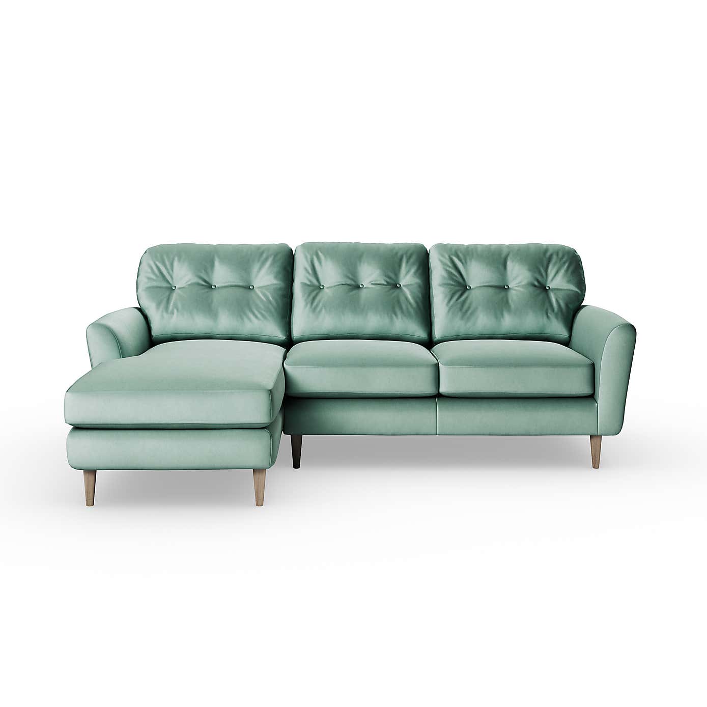 Sven Opulent Velvet Large Corner Chaise Sofa