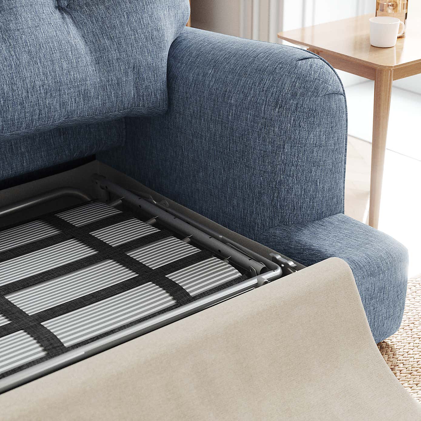 Slub Faux Linen Fabric Sample