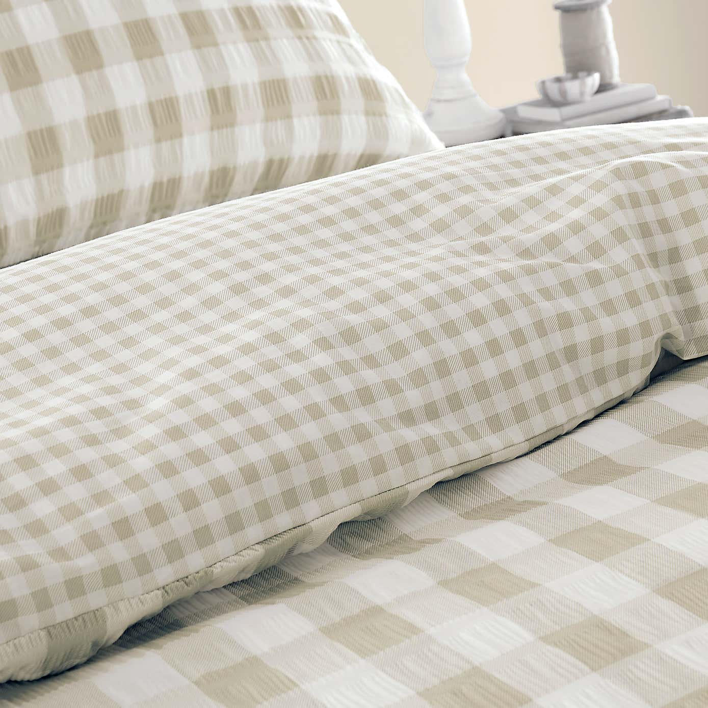 Catherine Lansfield Gingham Duvet Cover Set