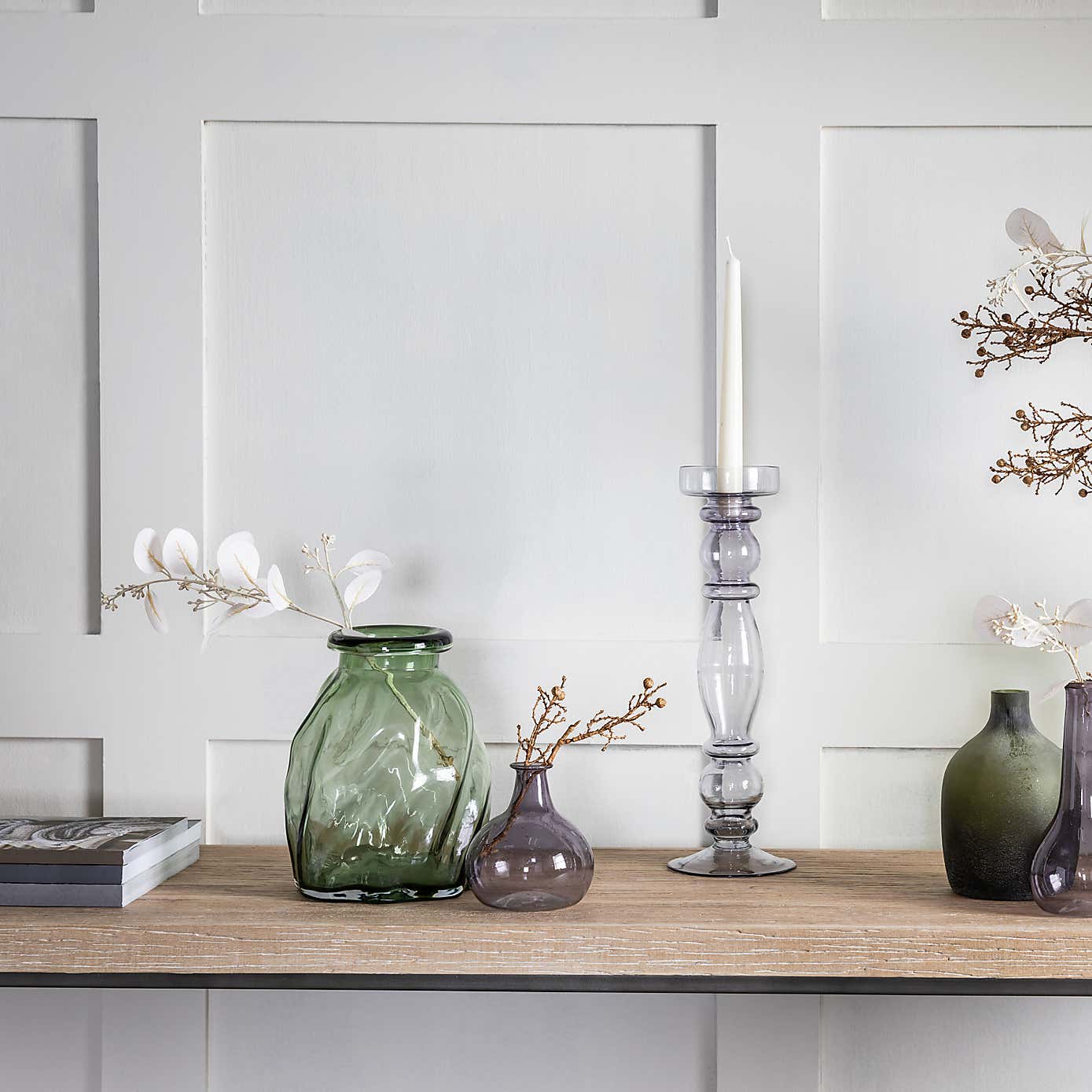 Dawson Vase Green 34cm